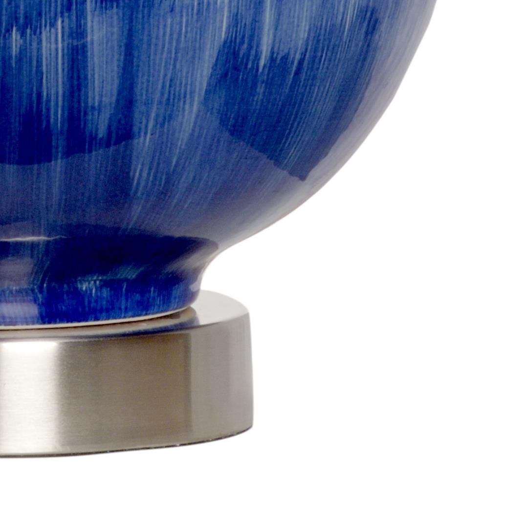 Shown in Cobalt Blue Glaze finish