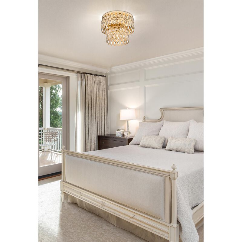 Dealey 15 Inch 5 Light Flush Mount by Z-Lite