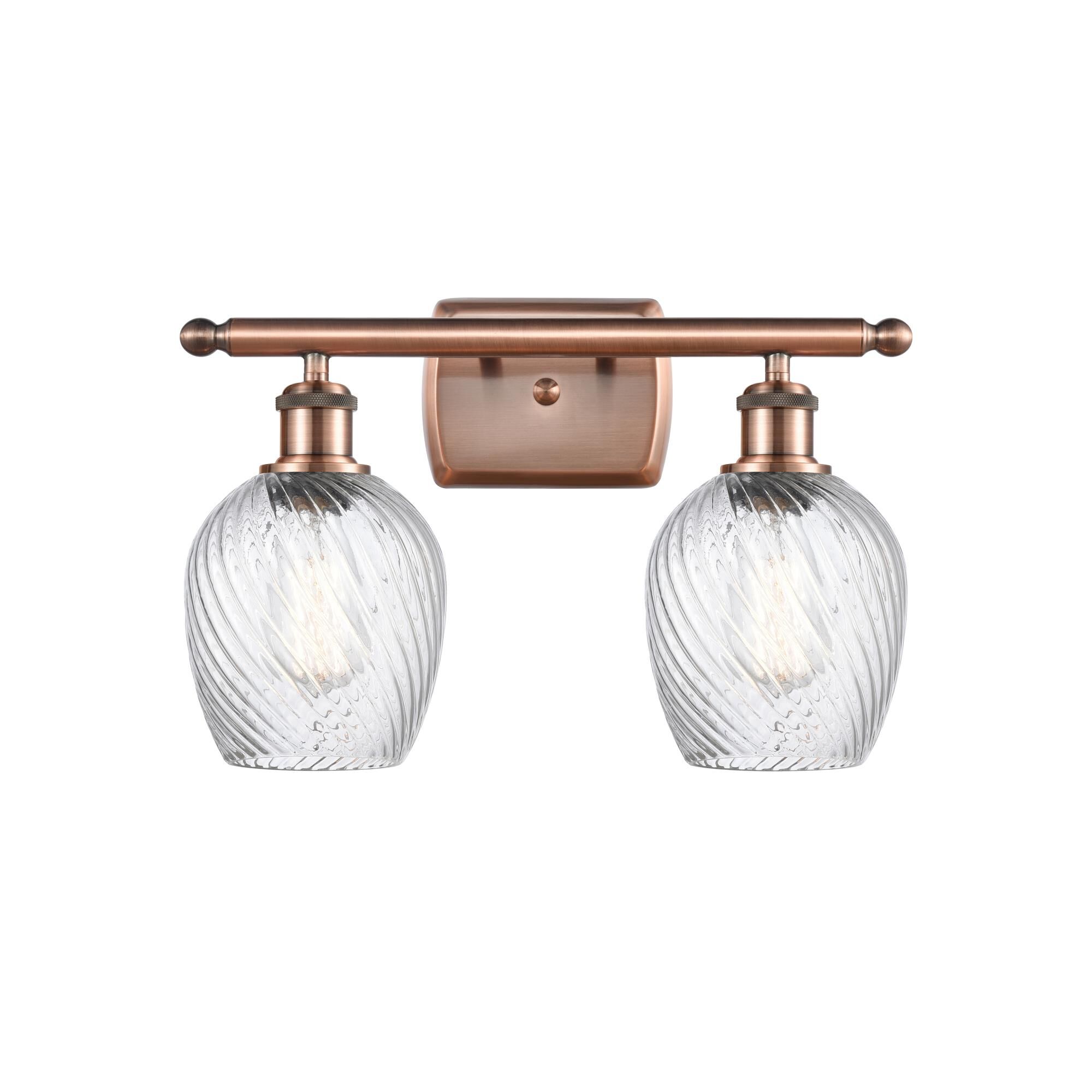 Shown in Antique Copper finish and Globe glass and Glass shade