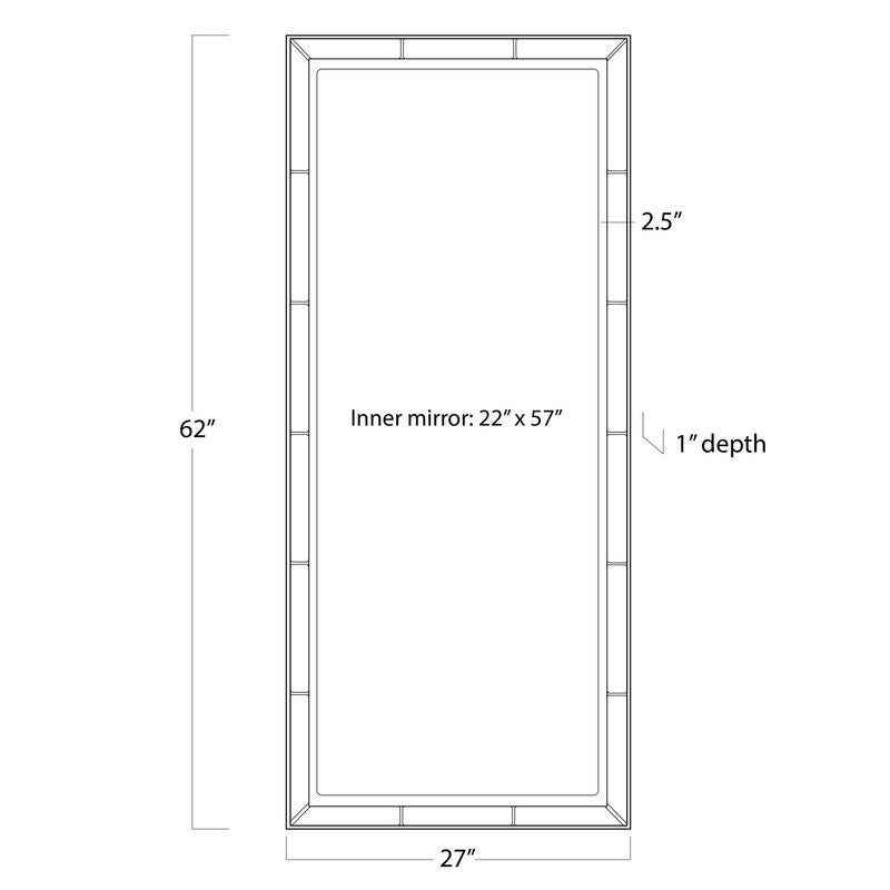 Plaza Large Decorative Mirror by Regina Andrew