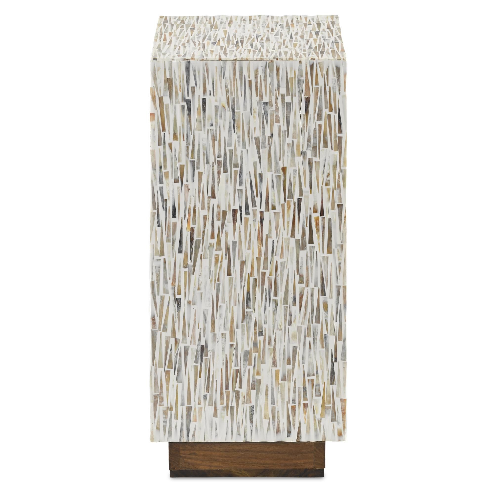 Shown in Natural Horn/White/Pecan finish