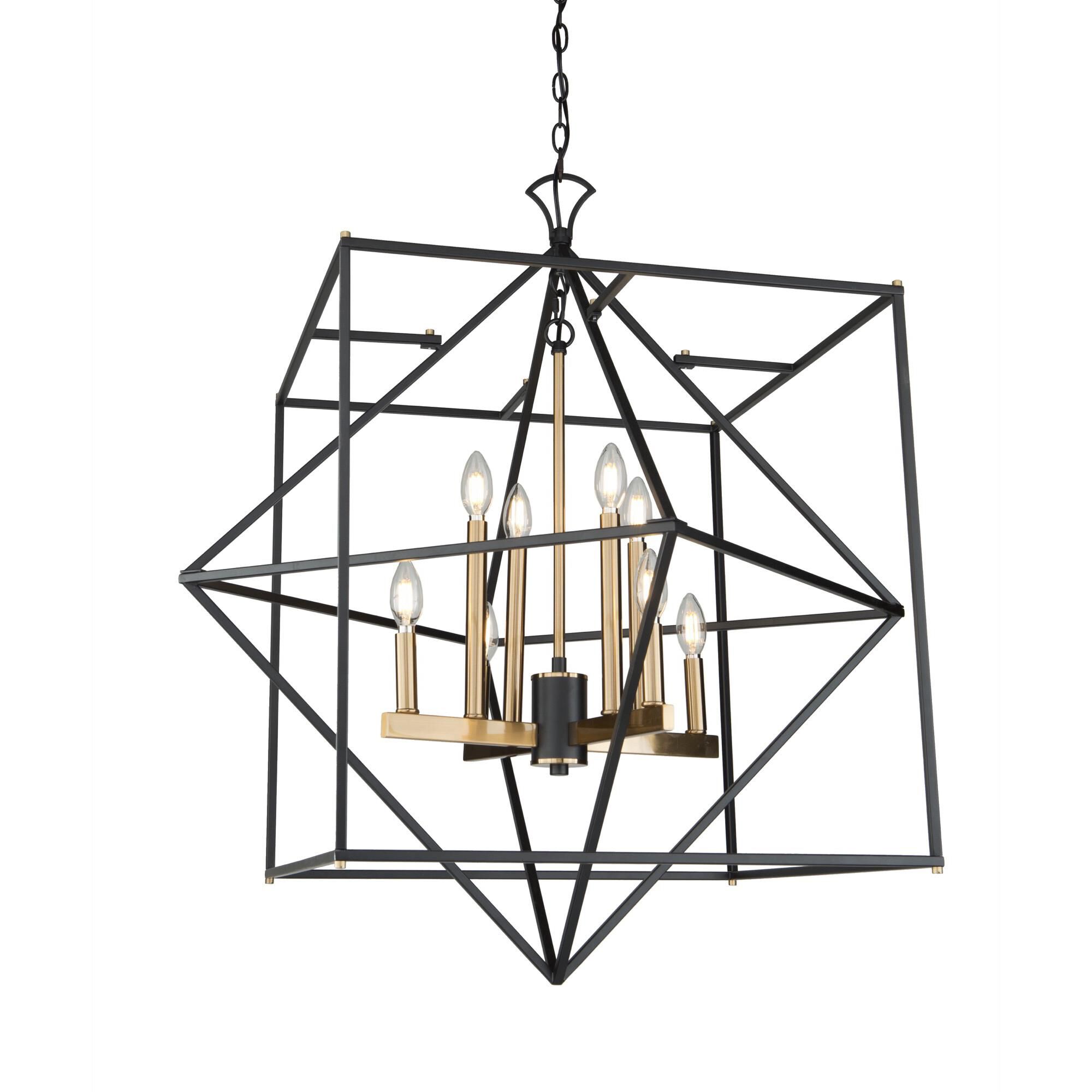 Shown in Matte Black - Harvest Brass finish