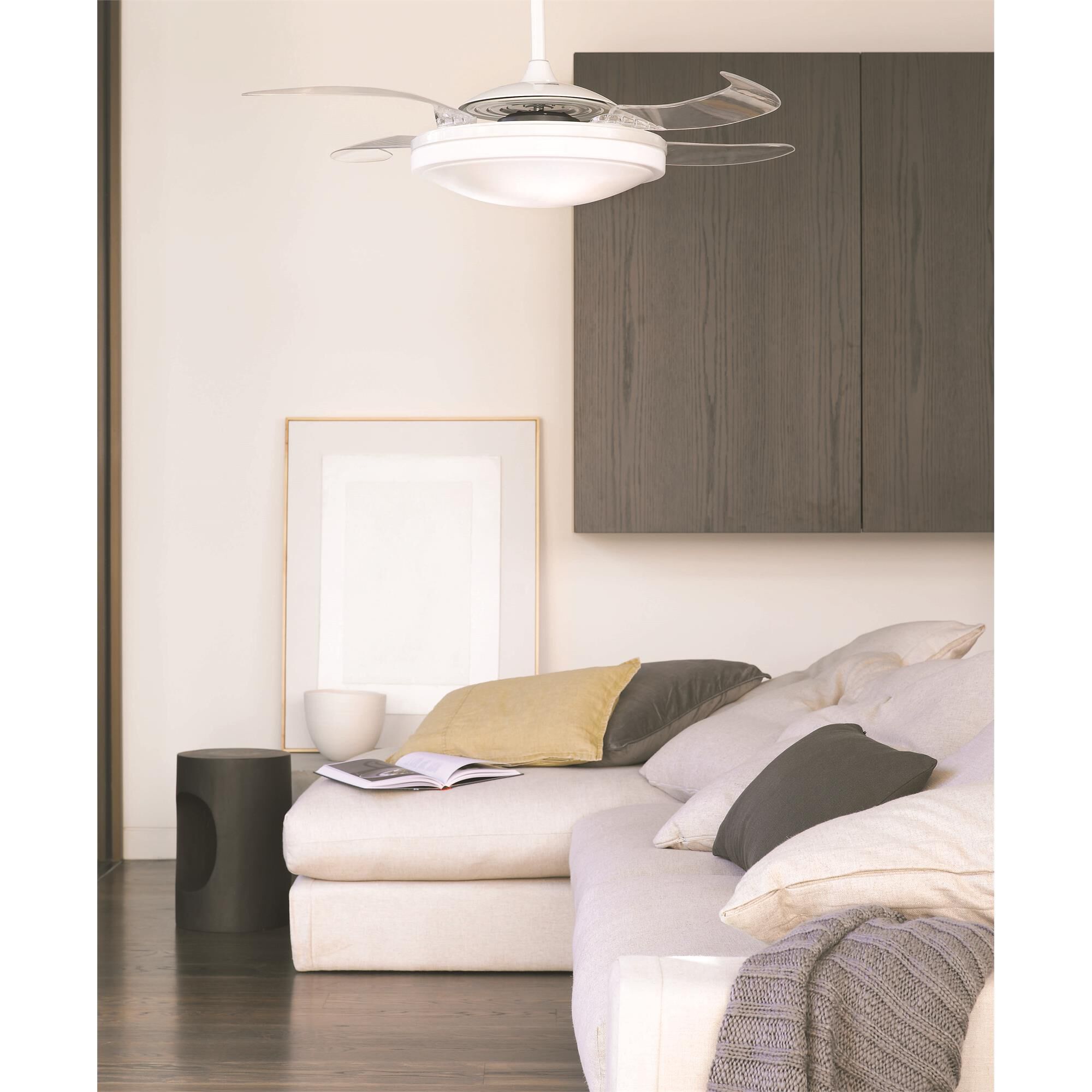 Shown in White finish