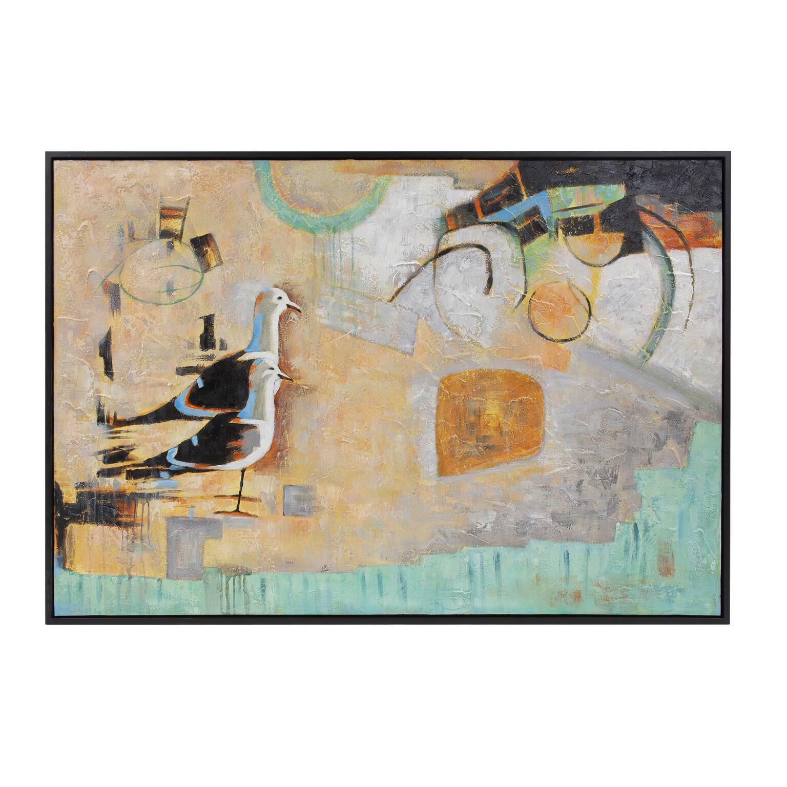 Day At The Beach Painting by Howard Elliott Collection