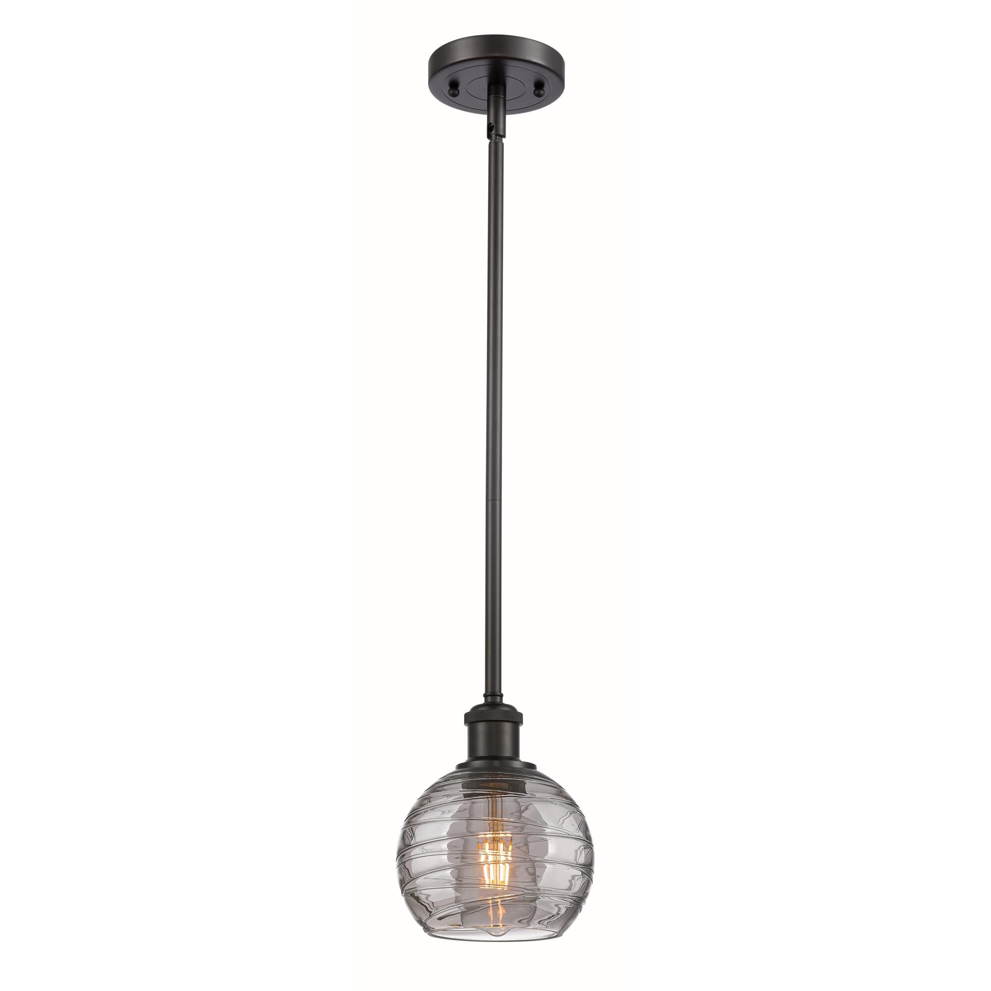 Bruno Marashlian Athens Deco Swirl 6 Inch Mini Pendant by Innovations Lighting