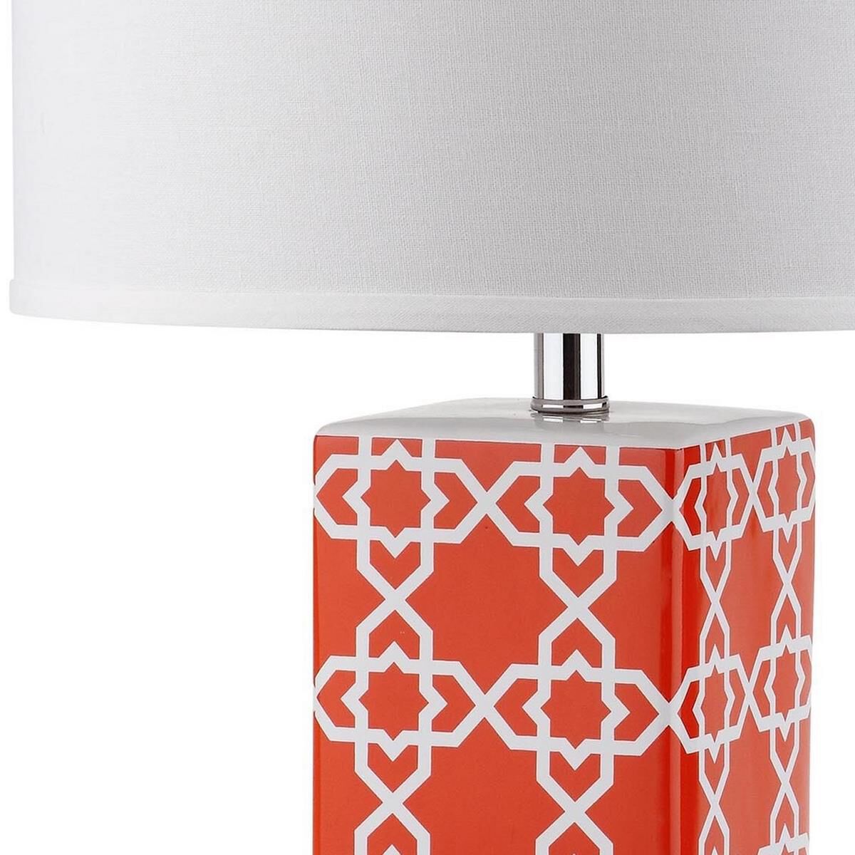 Quatrefoil 27 Inch Table Lamp by Safavieh