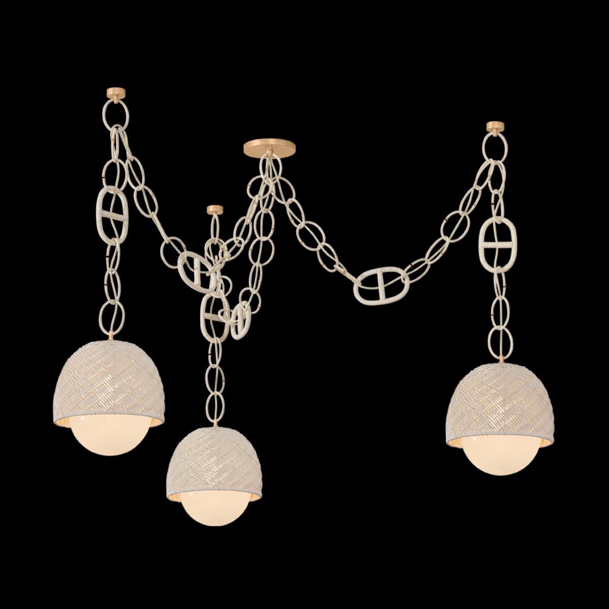 Noz Nozawa Piasu 68 Inch Linear Suspension Light by Corbett Lighting