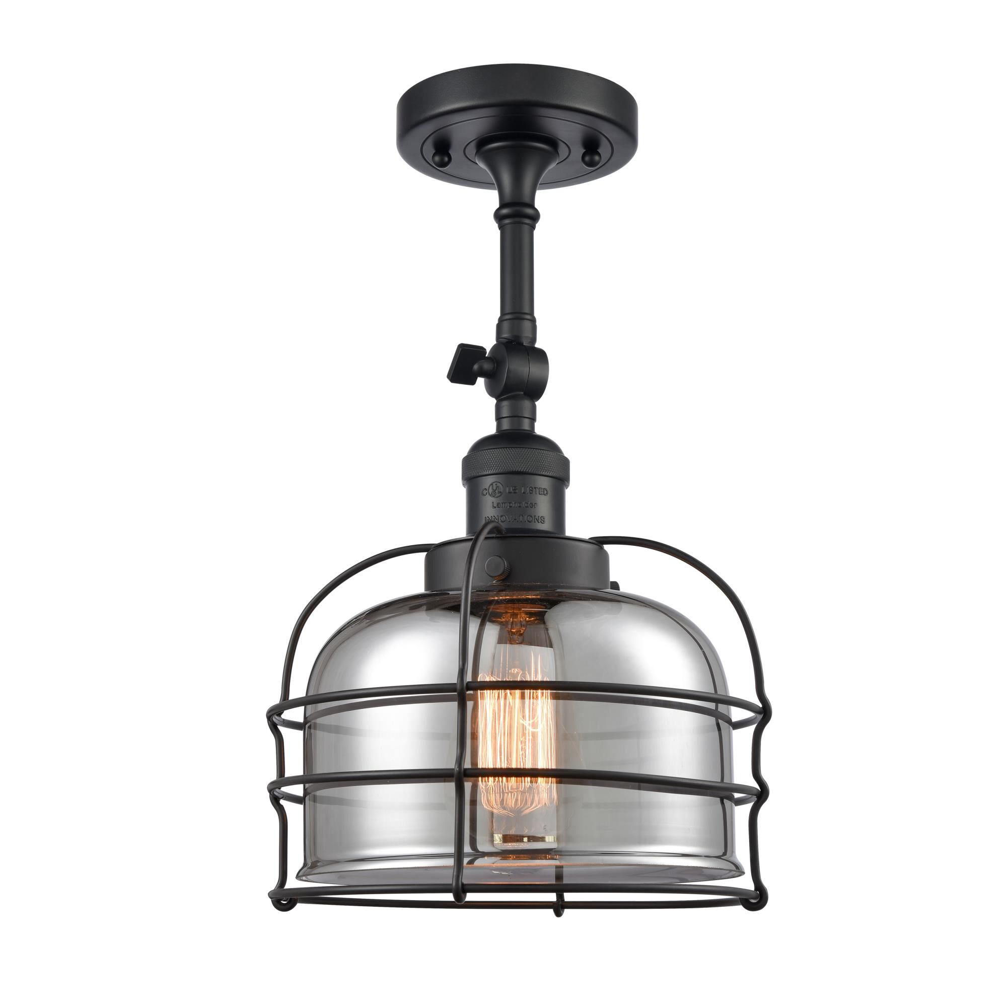 Innovations Lighting Bruno Marashlian Large Bell Cage 12 Inch Wall Sconce
