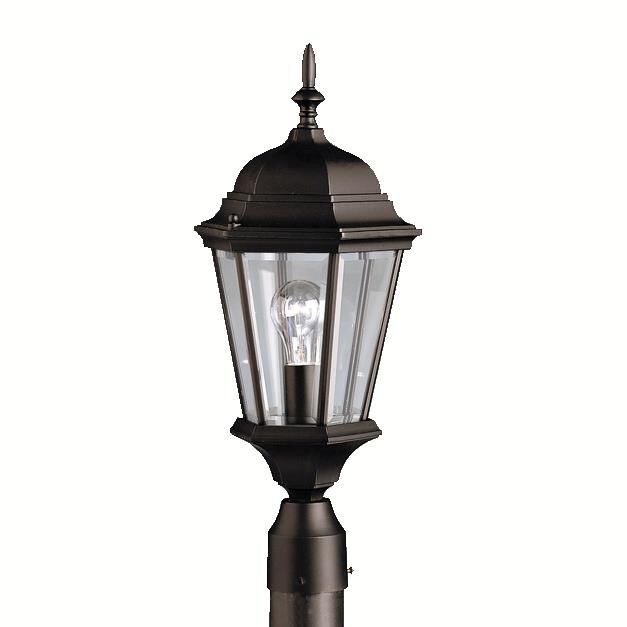 Madison 21 Inch Tall 1 Light Outdoor Post Lamp by Kichler Lighting