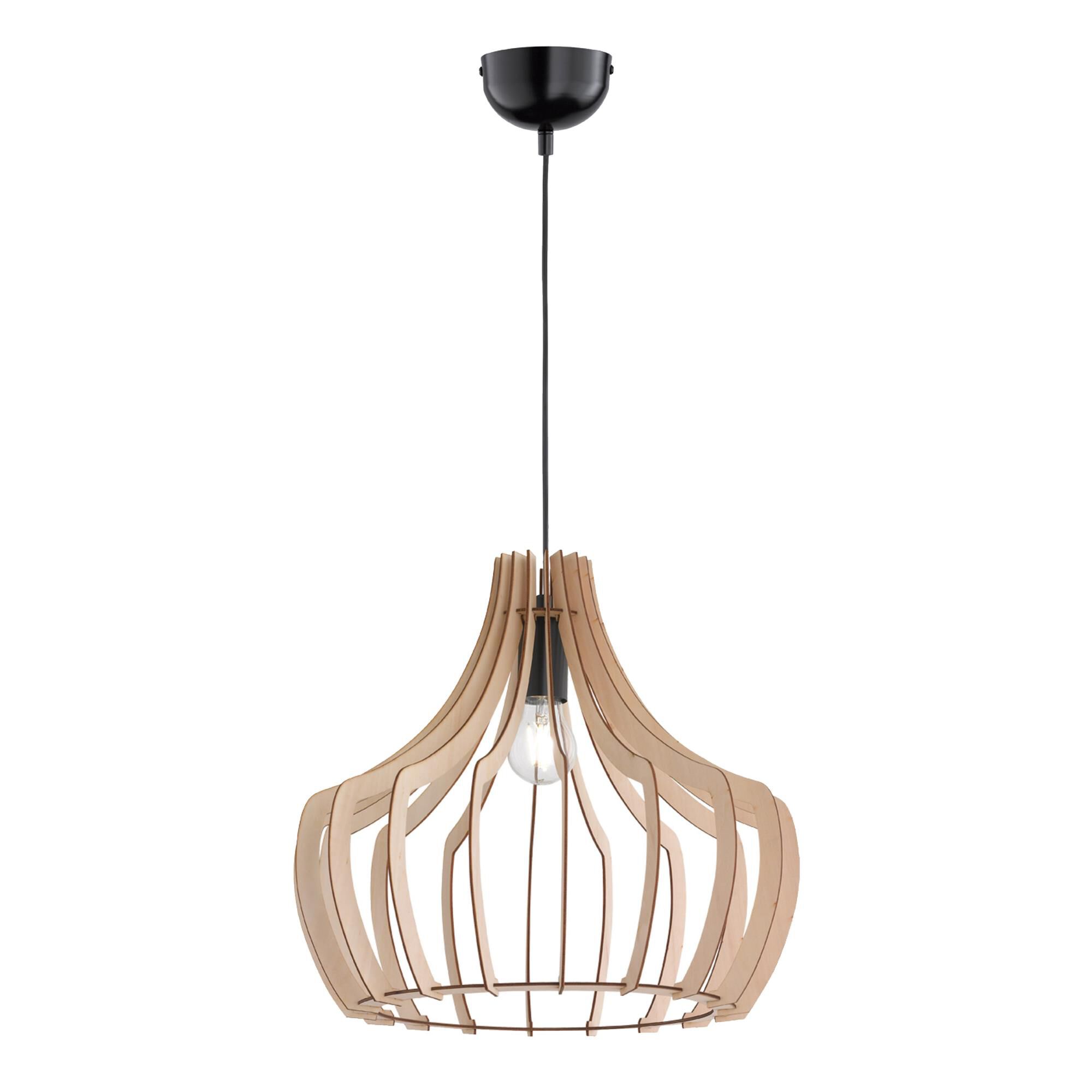 Arnsberg Wood 17 Inch Large Pendant