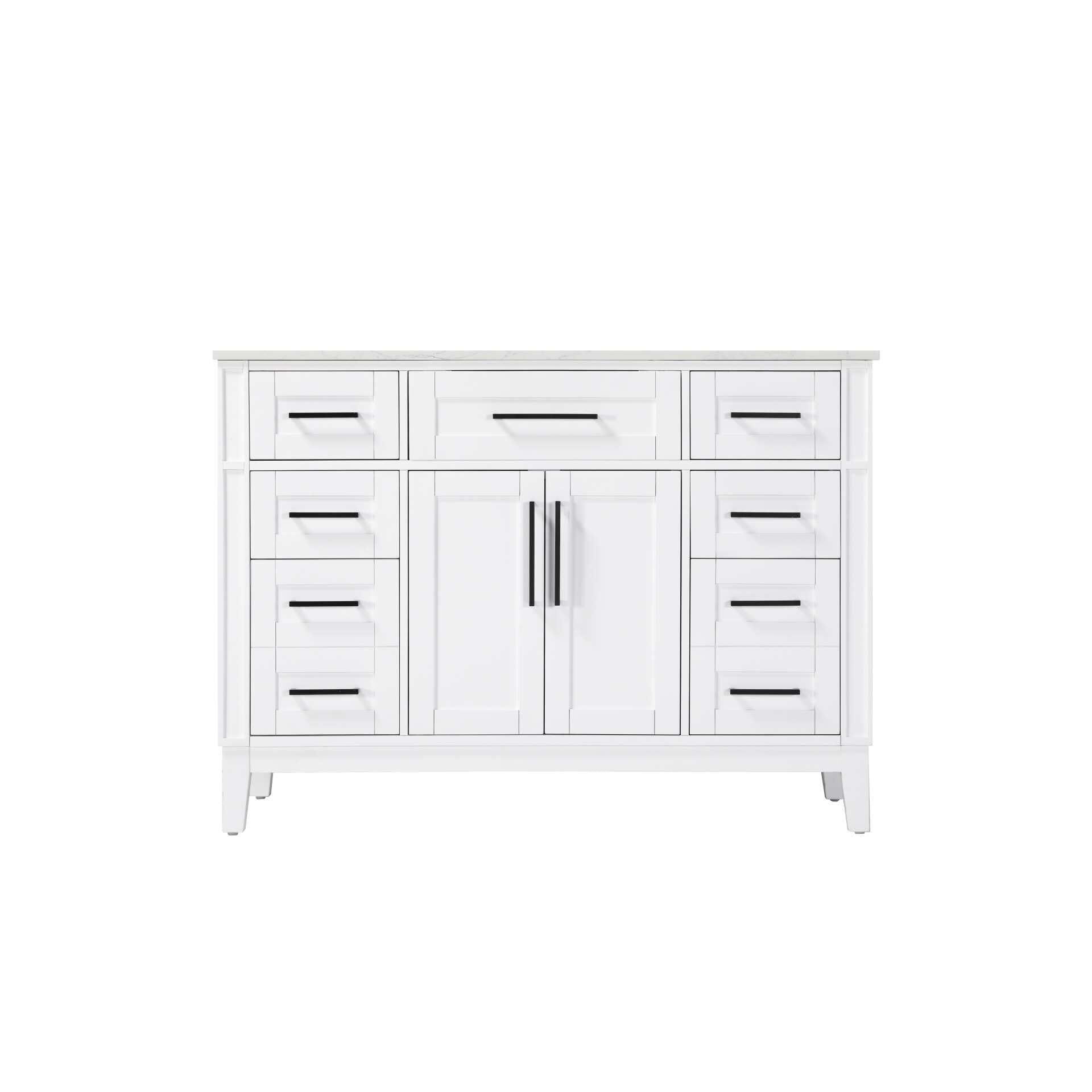 Shown in White finish