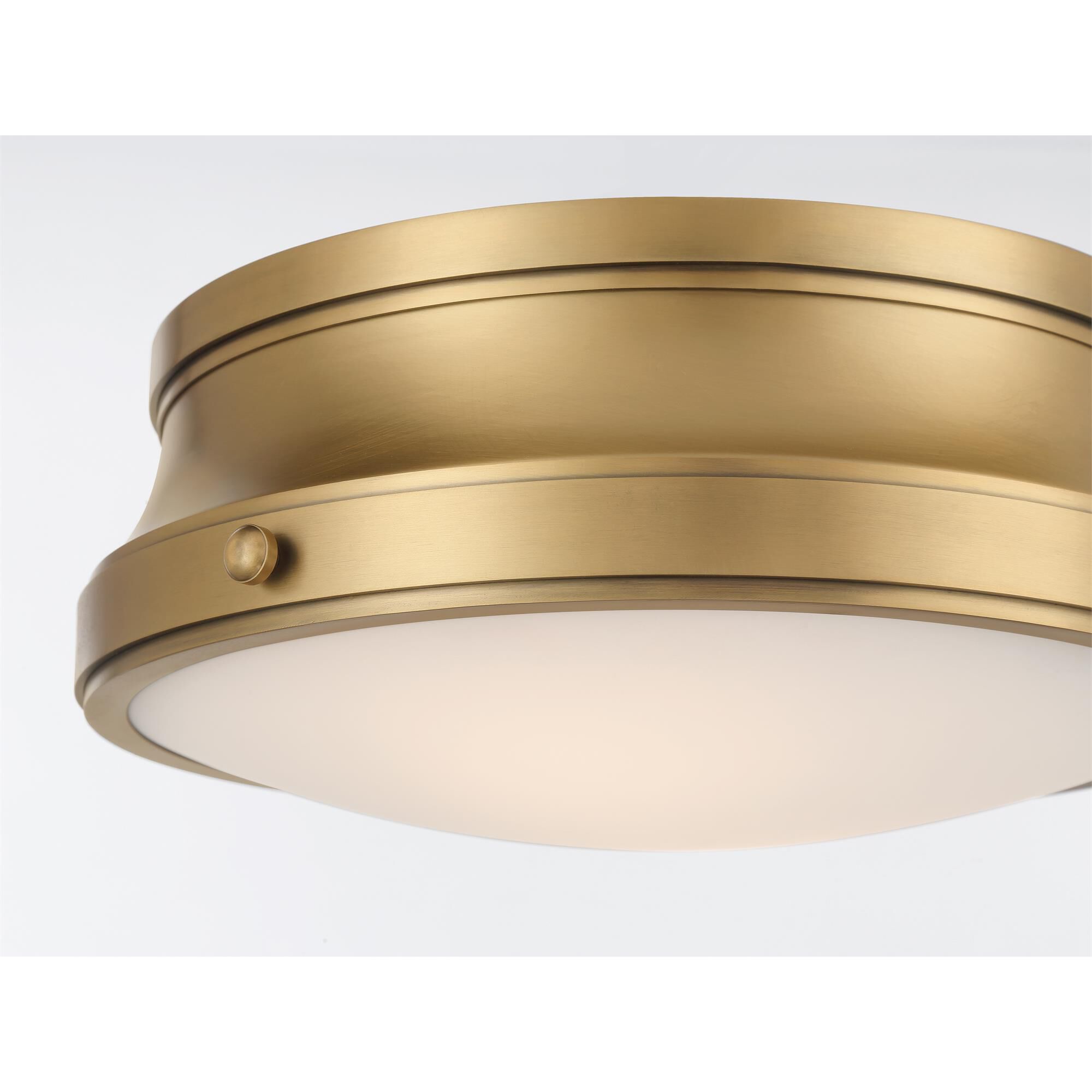 Shown in Legacy Brass finish and Etched Opal glass