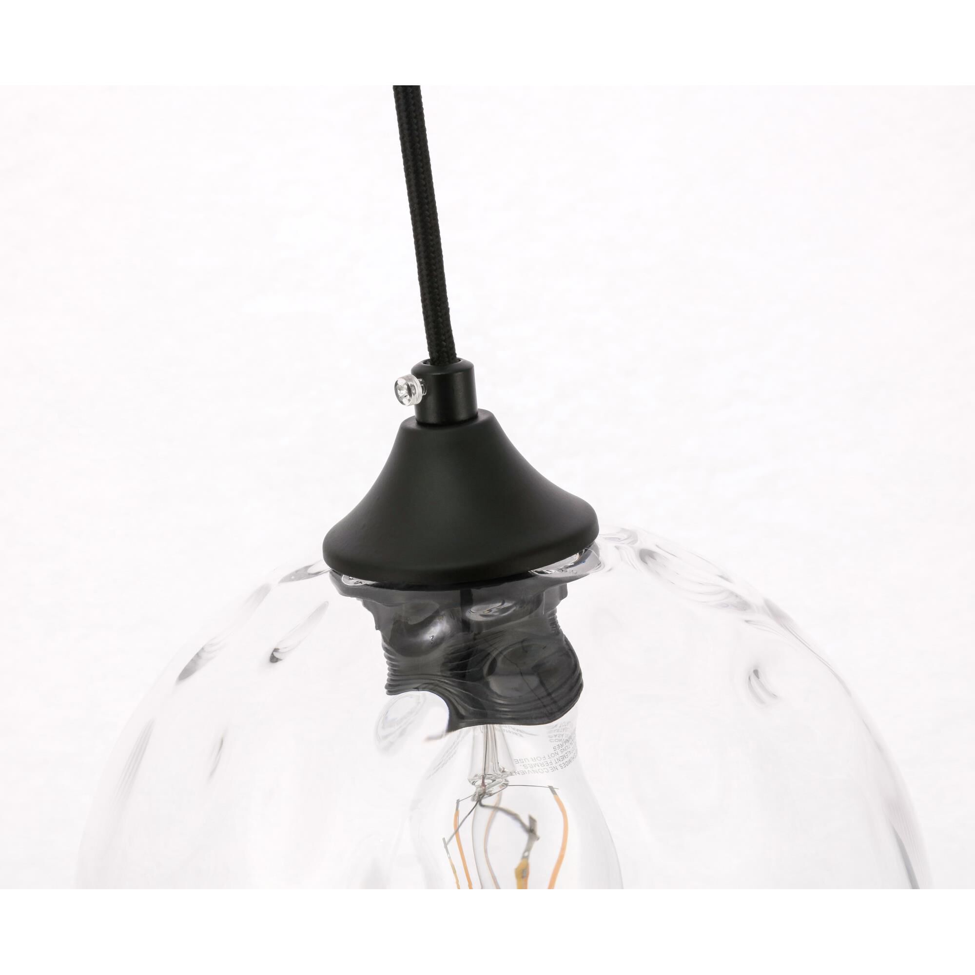 Cashel 7 Inch Mini Pendant by Elegant Lighting - Clearance