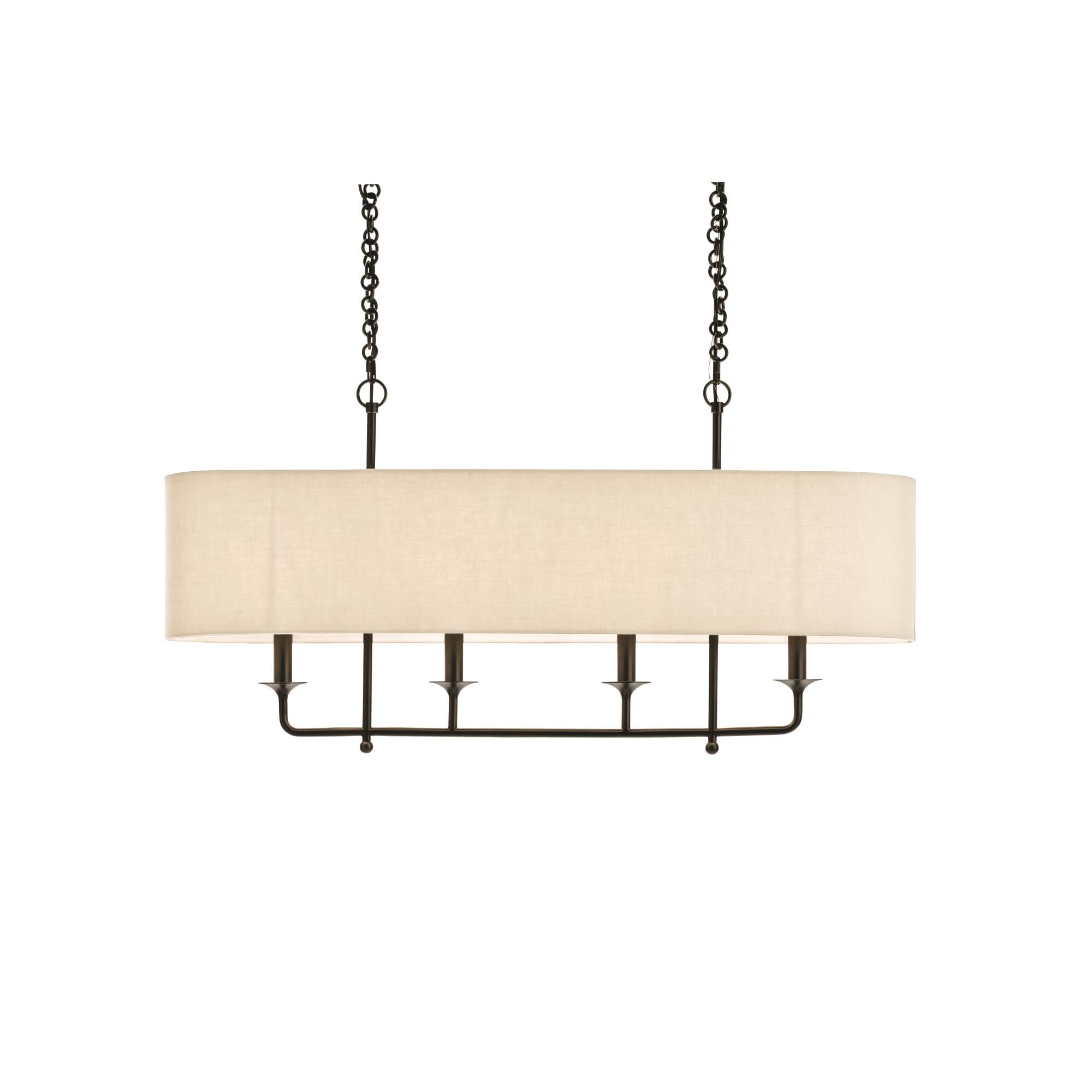 Beatty 40 Inch 4 Light Linear Suspension Light by Arteriors Home