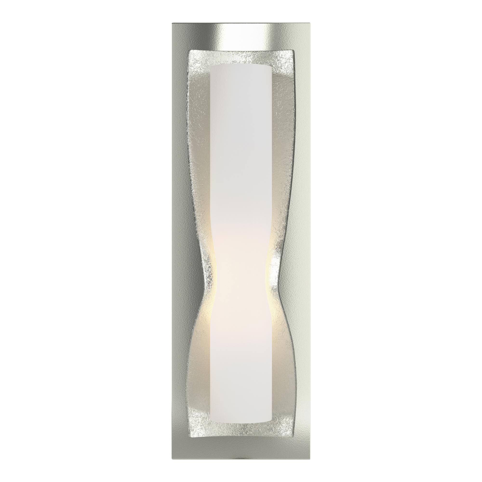 Shown in Sterling finish and Opal glass