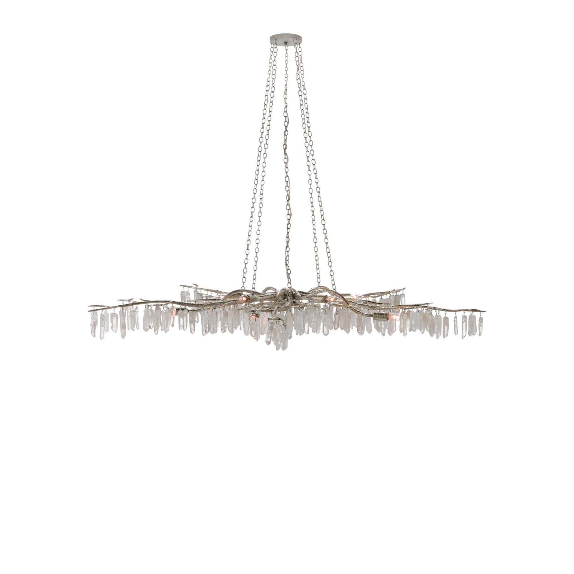 Aviva Stanoff Forest Light 62 Inch 10 Light Chandelier,