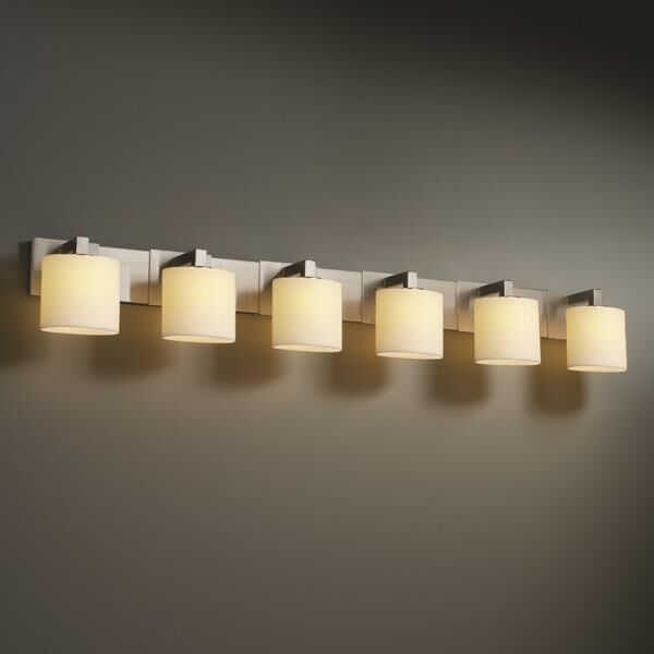 Candlearia 55 Inch 6 Light Bath Vanity Light by Justice Design Group
