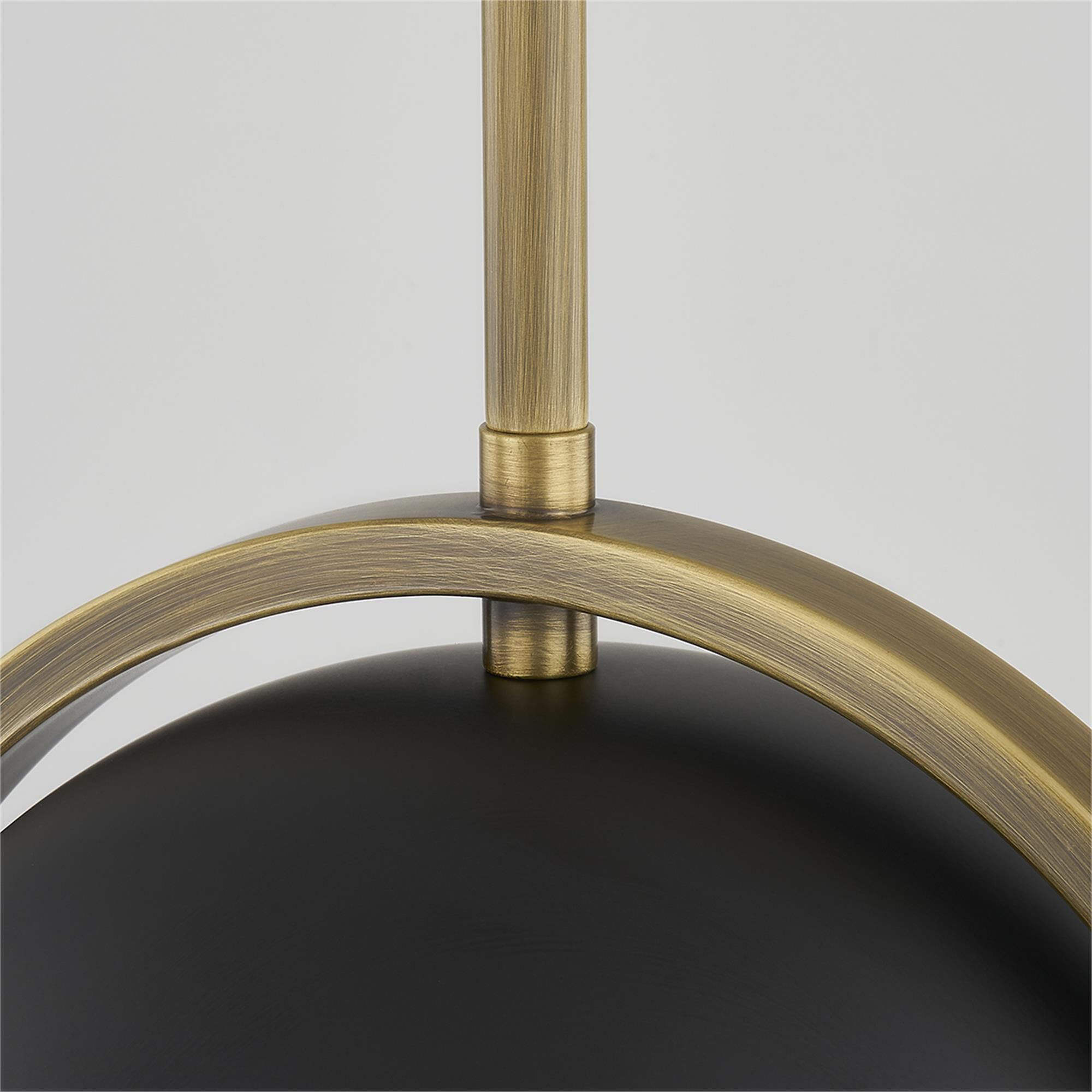 Shown in Patina Brass finish and Opal shade