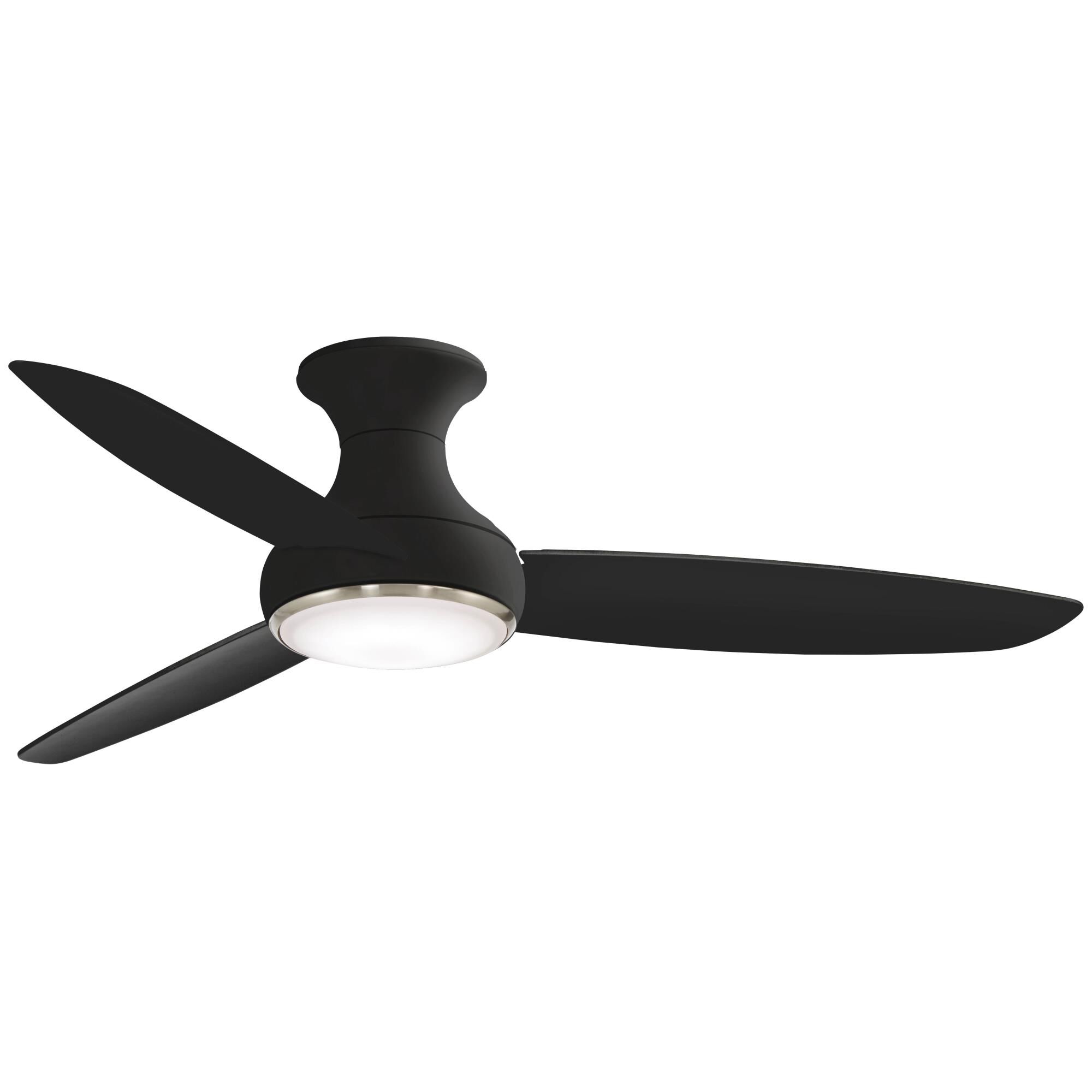 Concept Outdoor Rated 54 Inch Flush Mount Fan with Light Kit by Minka Aire
