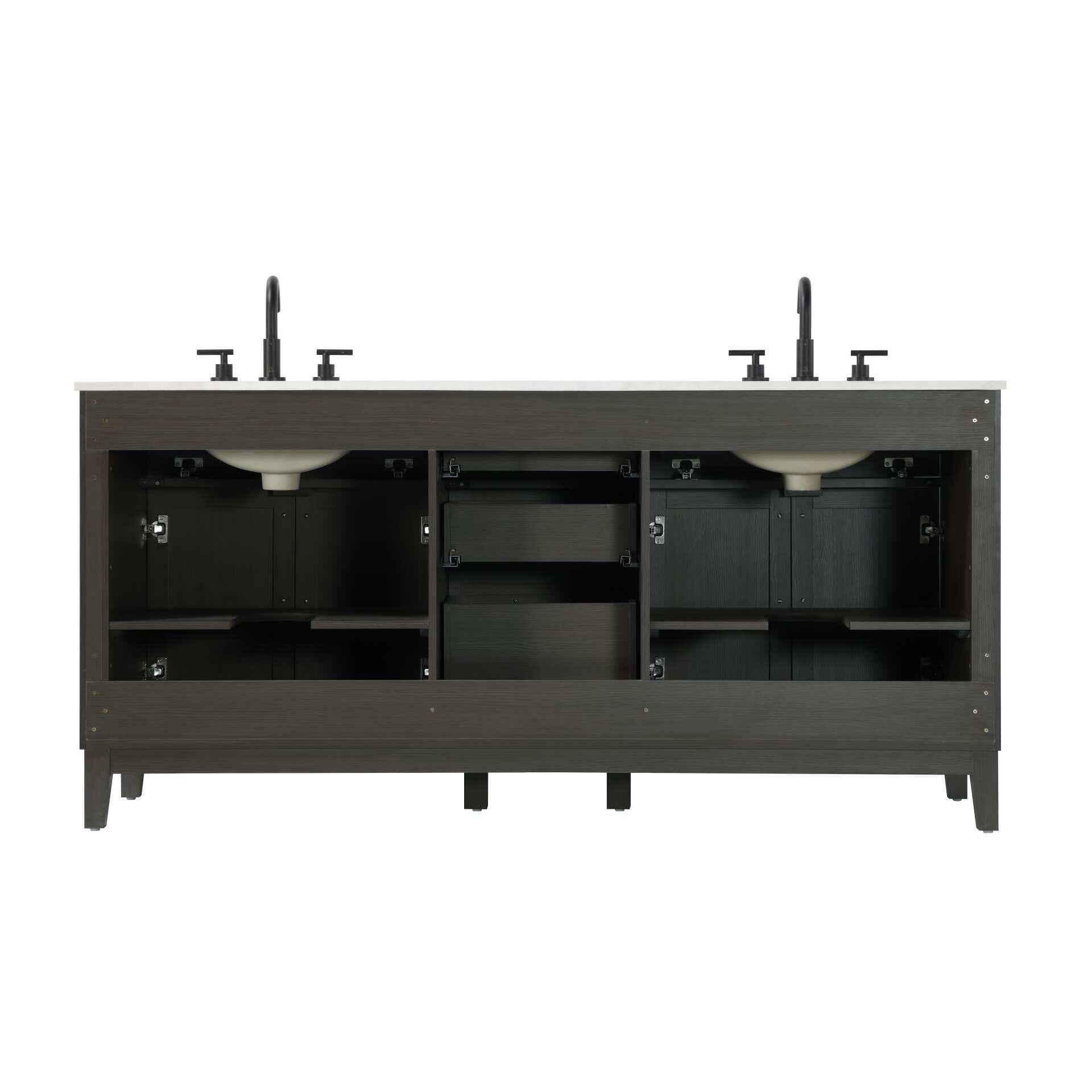 Virginia 72 Inch Bath Vanity by Elegant Decor