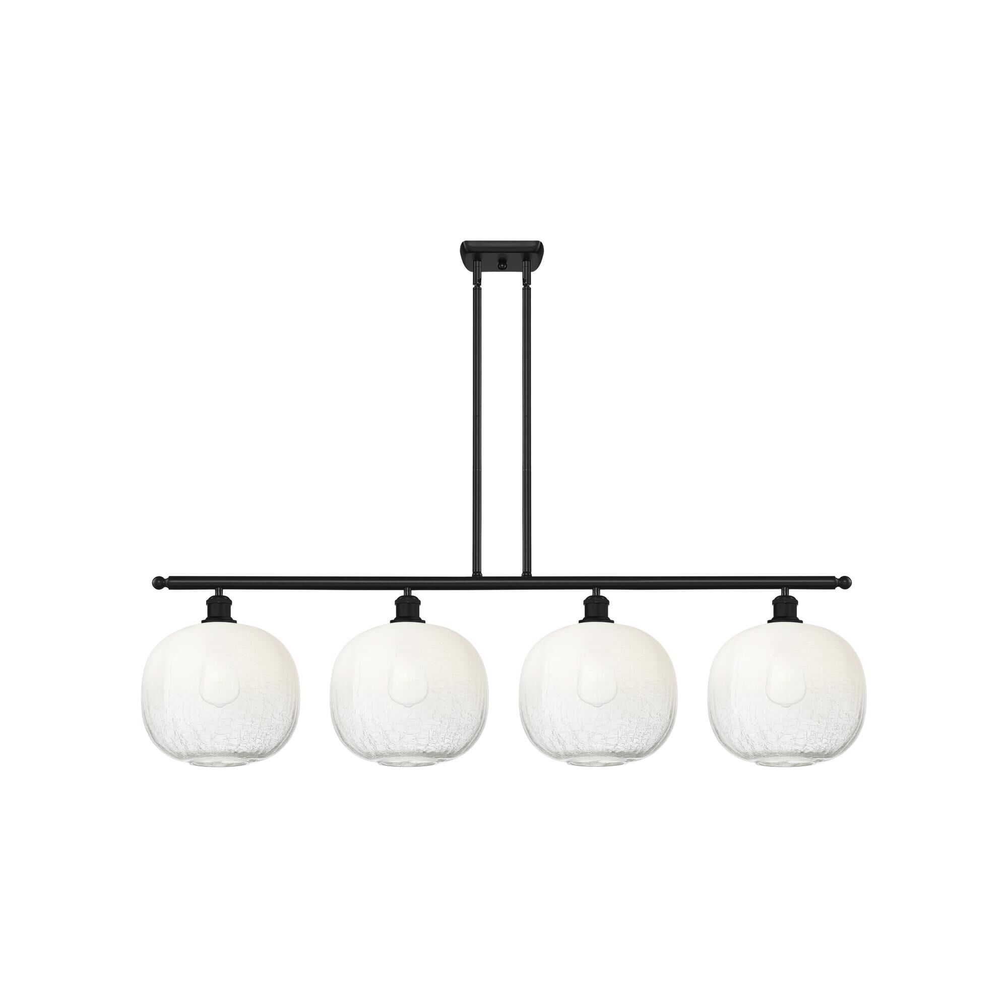 Shown in Matte Black finish and Opal glass