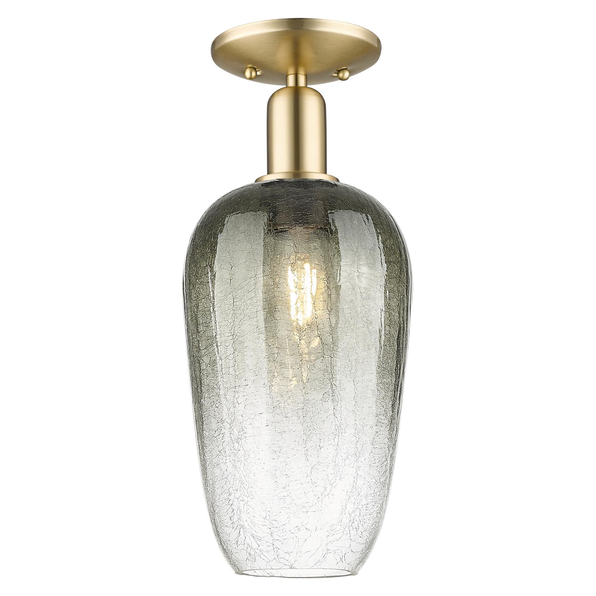 Bruno Marashlian Brookhaven Flute 7 Inch Semi Flush Mount by Innovations Lighting