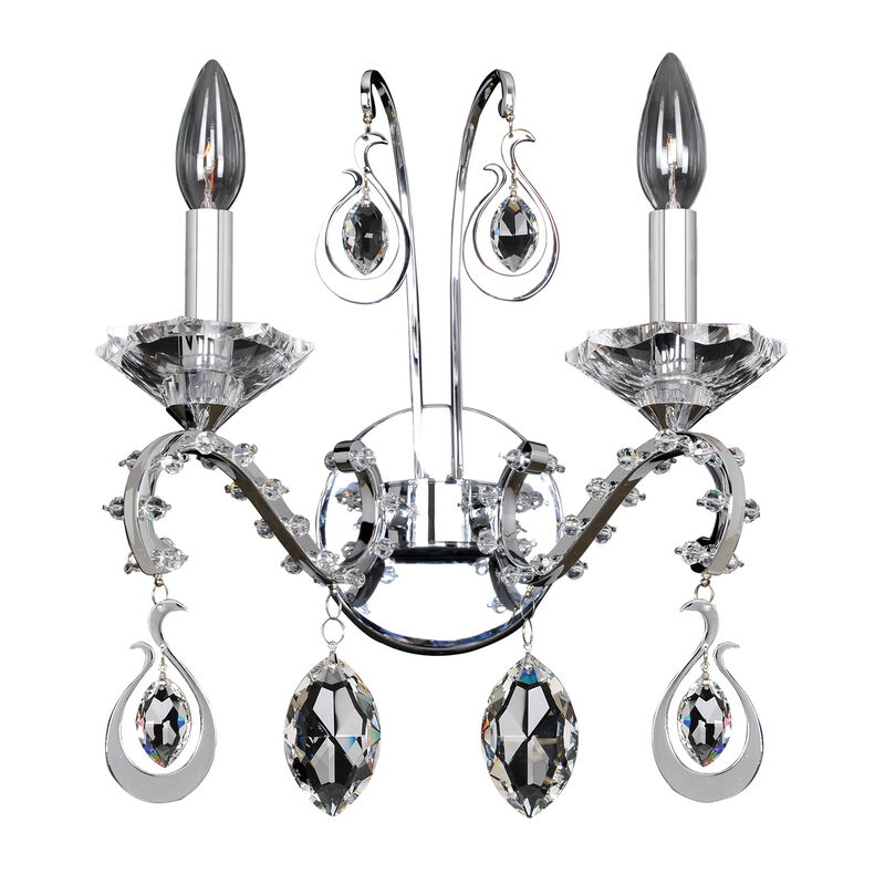 Torreli Small 2 Light Wall Sconce by Allegri