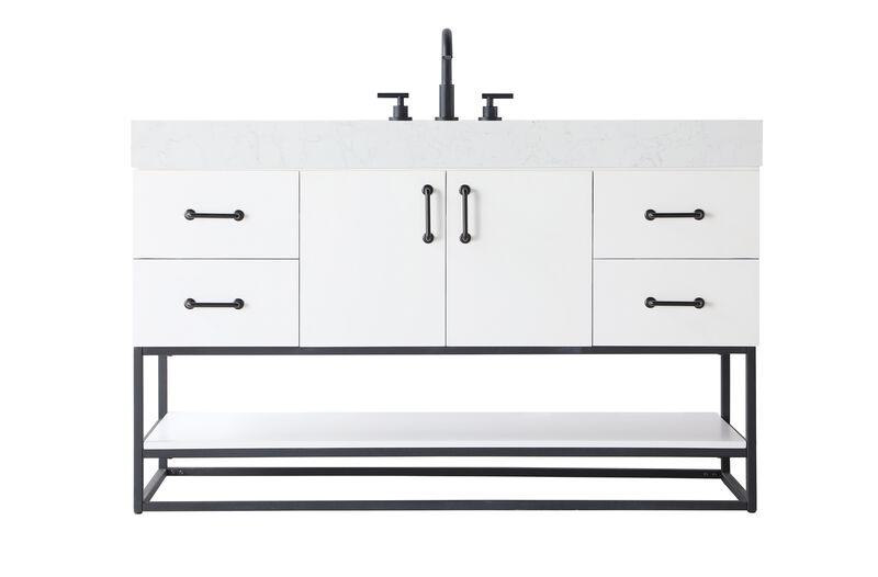 Caroline 54 Inch Bath Vanity by Elegant Dcor
