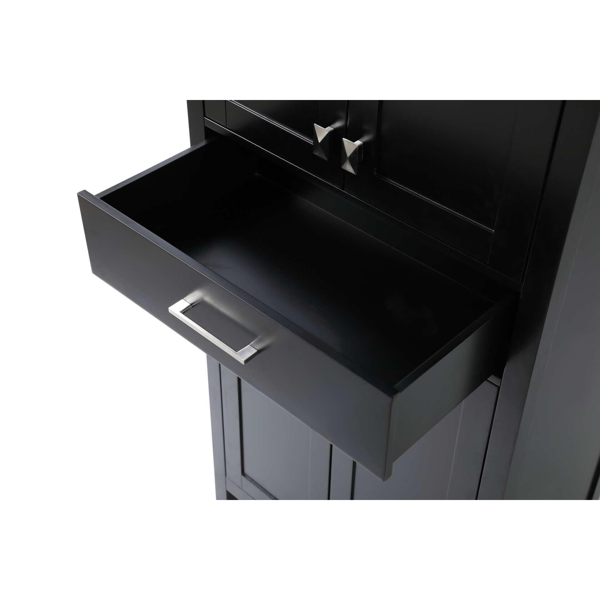 Shown in Black finish