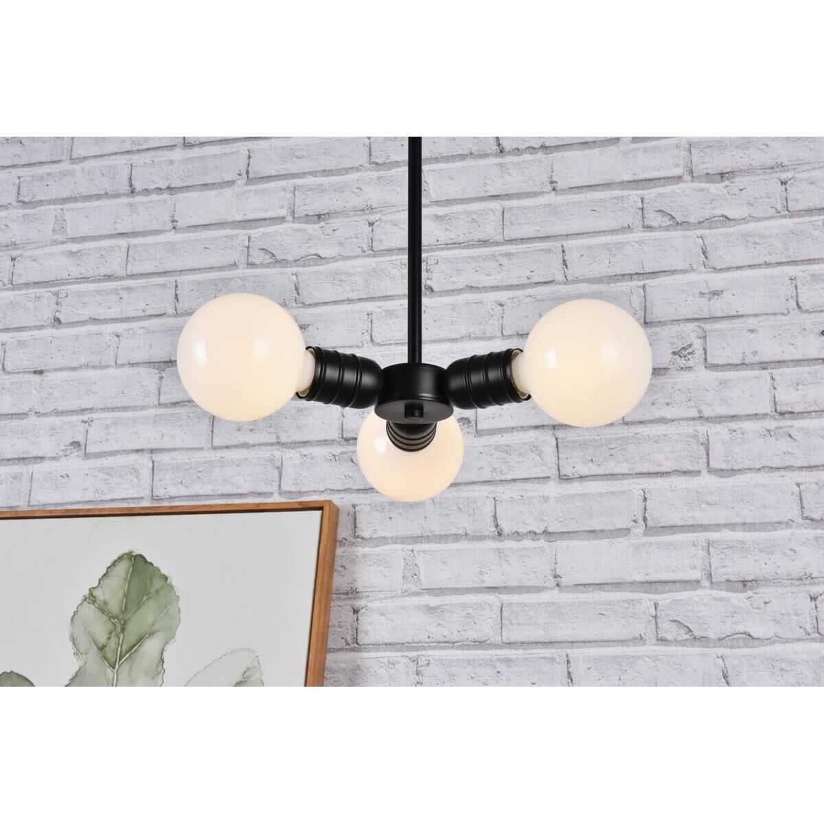 Shown in Black finish