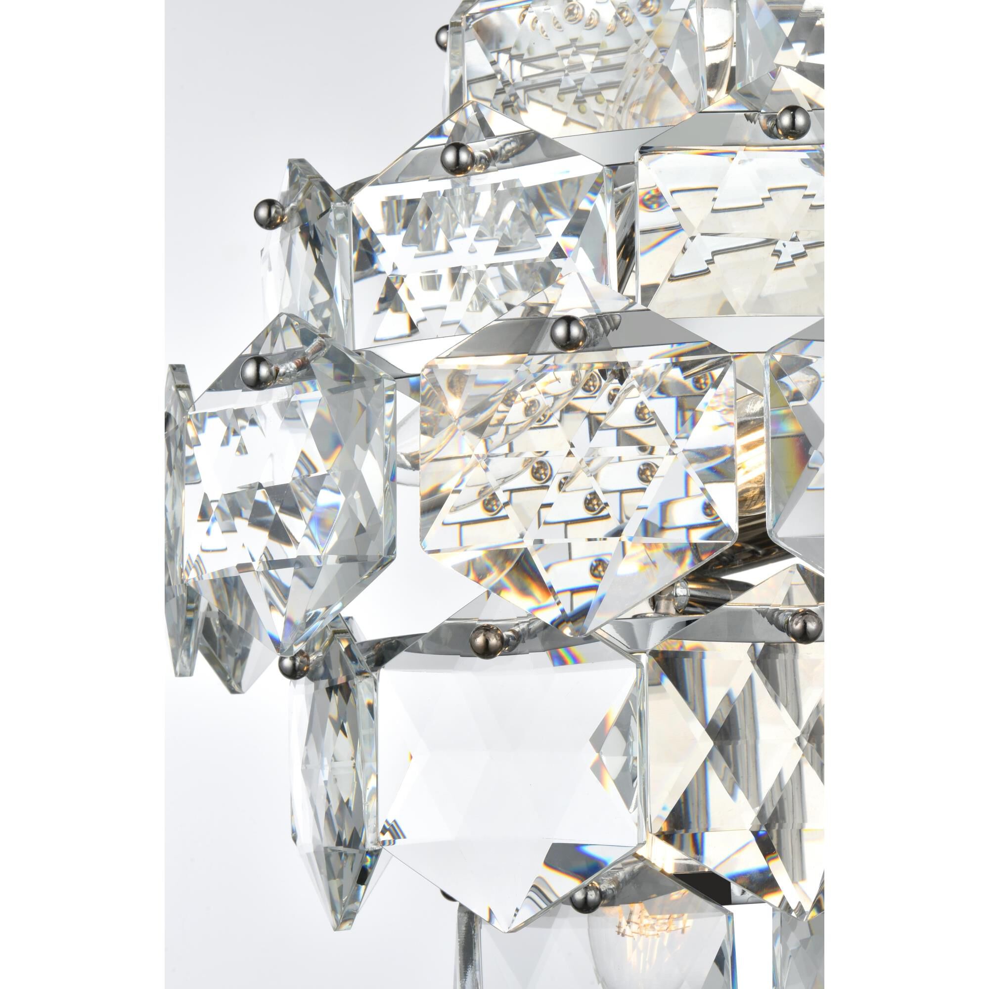 Shown in Chrome  finish and Rc crystal and Clear glass