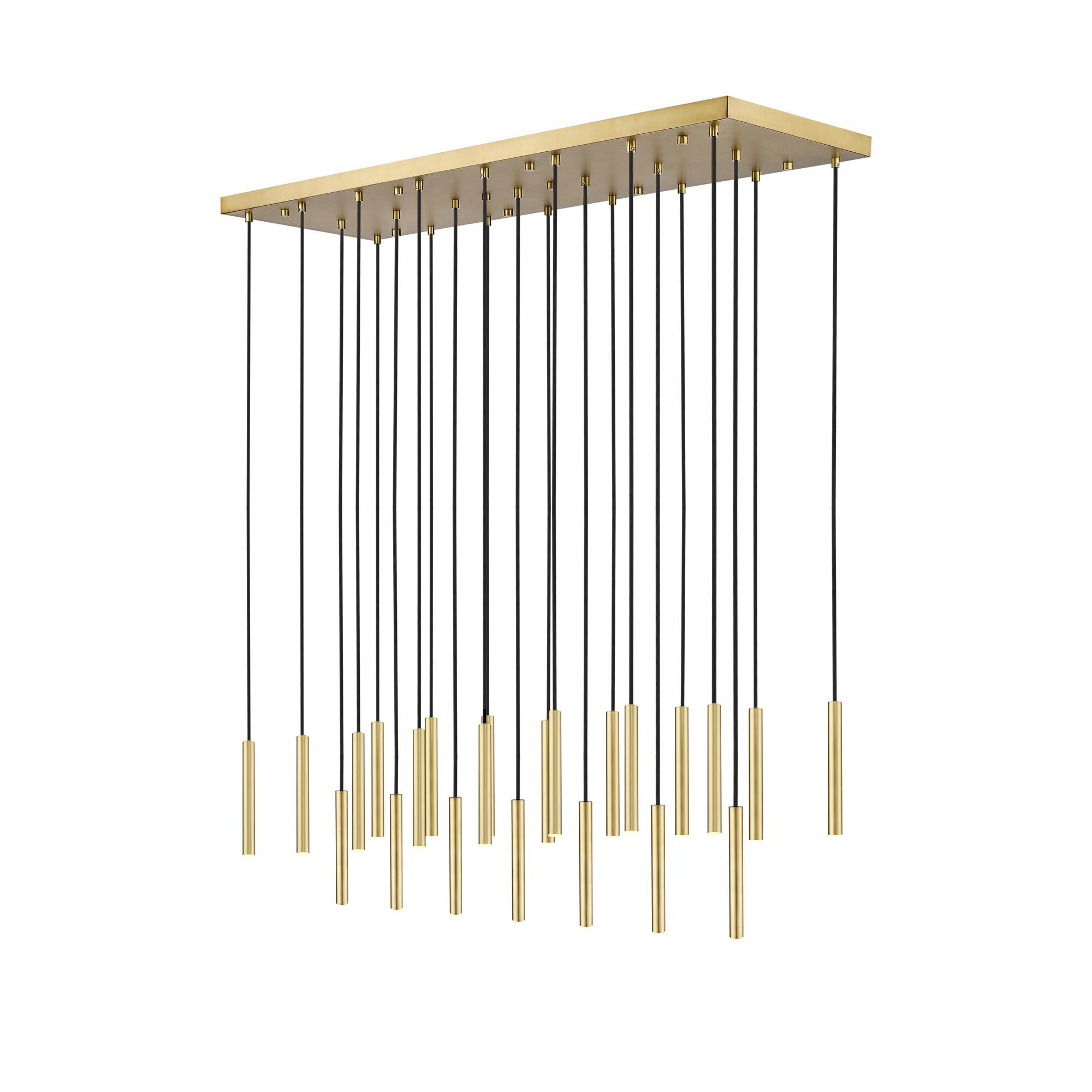 Shown in Modern Gold finish and Modern Gold glass and Modern Gold shade