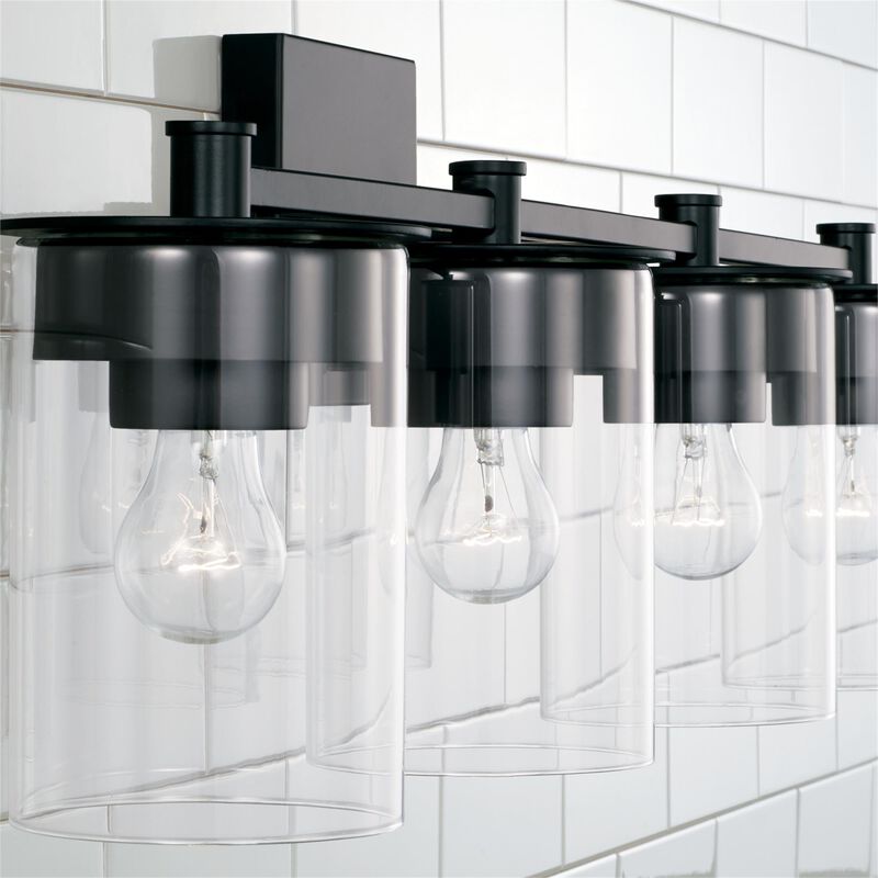 Mason 29 Inch 4 Light Bath Vanity Light by Homeplace by Capital Lighting Fixture Company