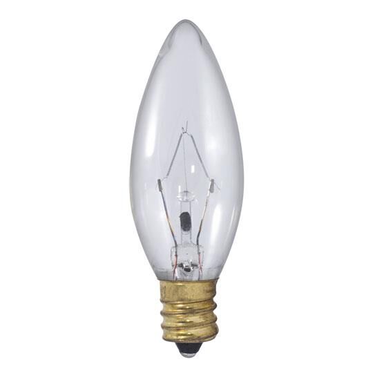 5 Watt 2700K B8 Incandescent Light Bulb,