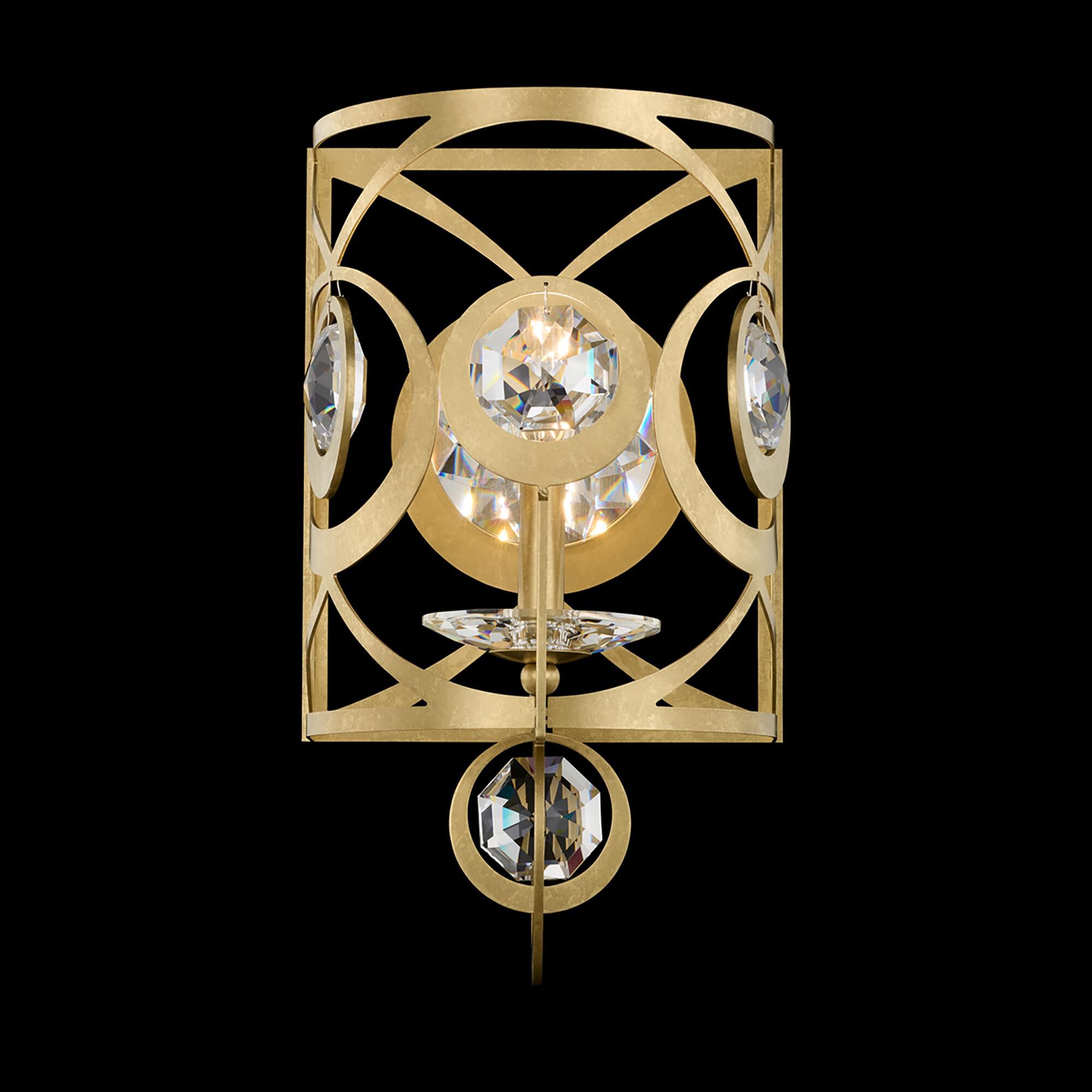 Shown in Heirloom Silver finish and Clear Radiance crystal