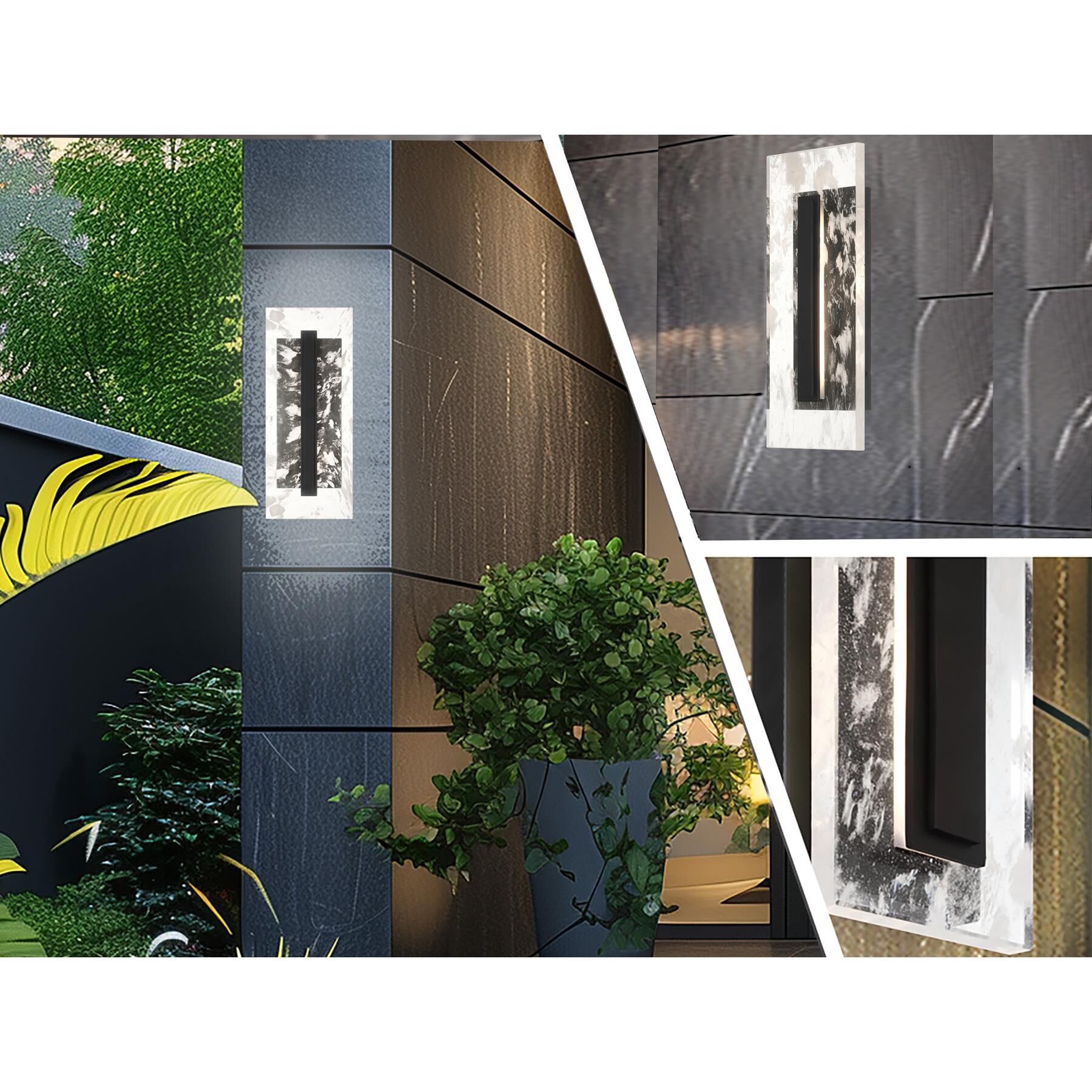 Shown in Sand Coal finish and Rock Crystalite glass