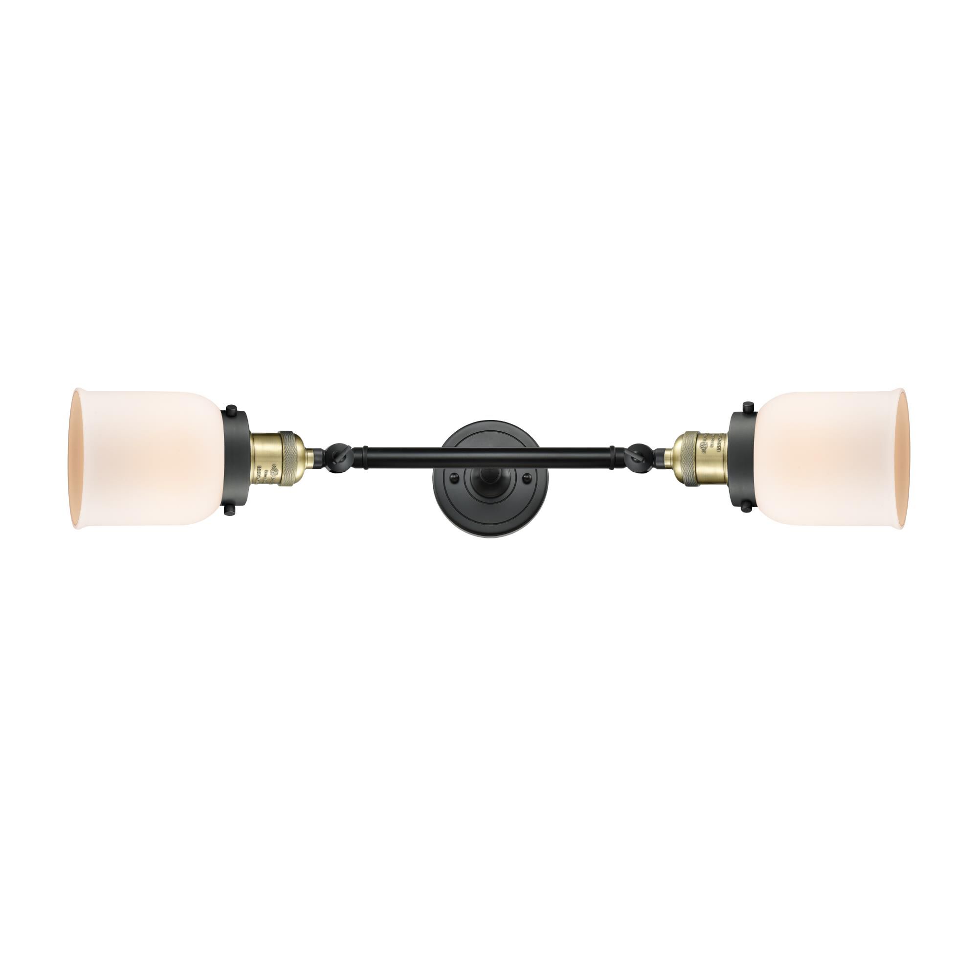 Bruno Marashlian Small Bell 23 Inch 2 Light Bath Vanity Light by Innovations Lighting