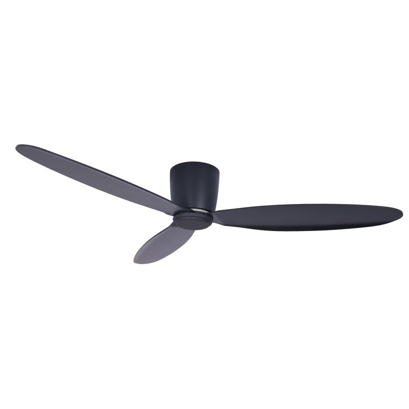 Radar 52 Inch Flush Mount Fan with Light Kit by Beacon Lighting