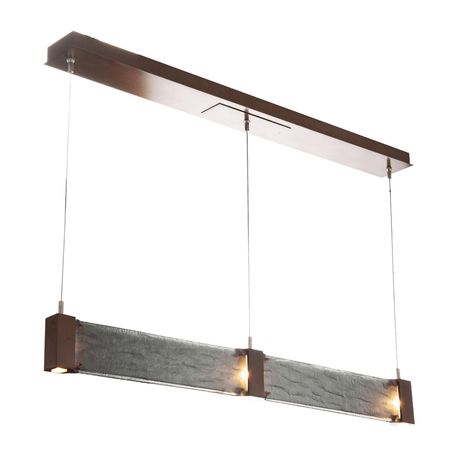 Parallel 48 Inch 7 Light LED Linear Suspension Light by Hammerton Studio