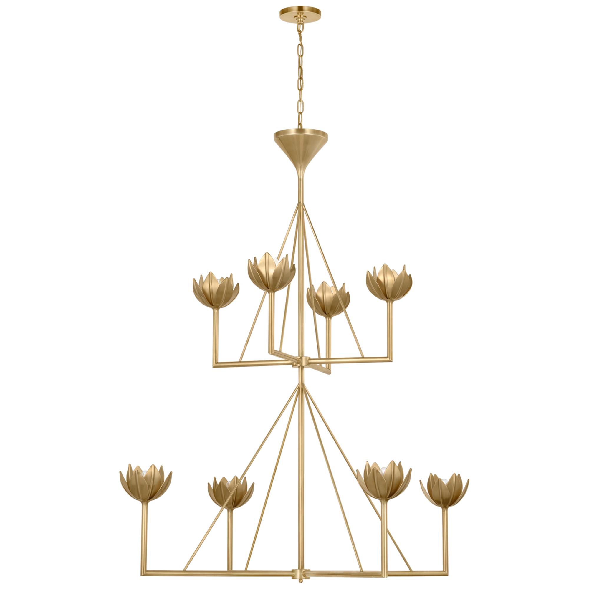 Shown in Antique-Burnished Brass finish
