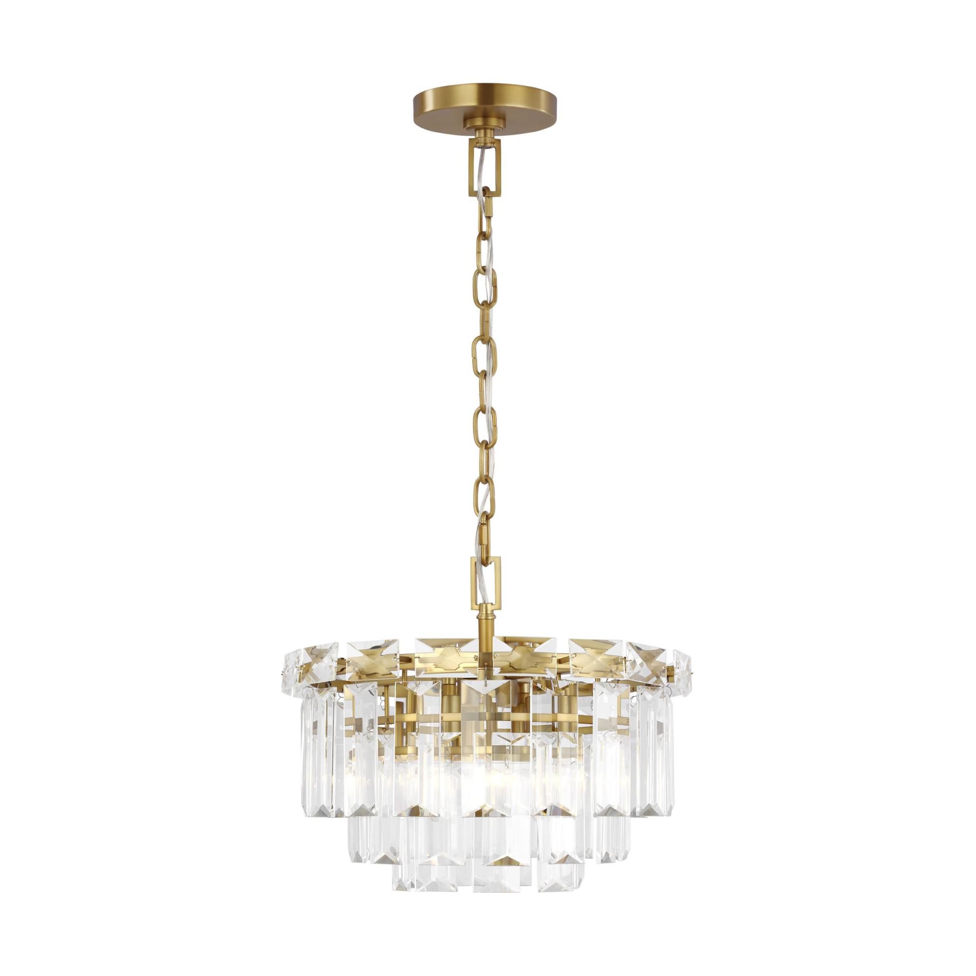 Chapman & Myers Arden 16 Inch 4 Light Mini Chandelier by Visual Comfort Studio Collection