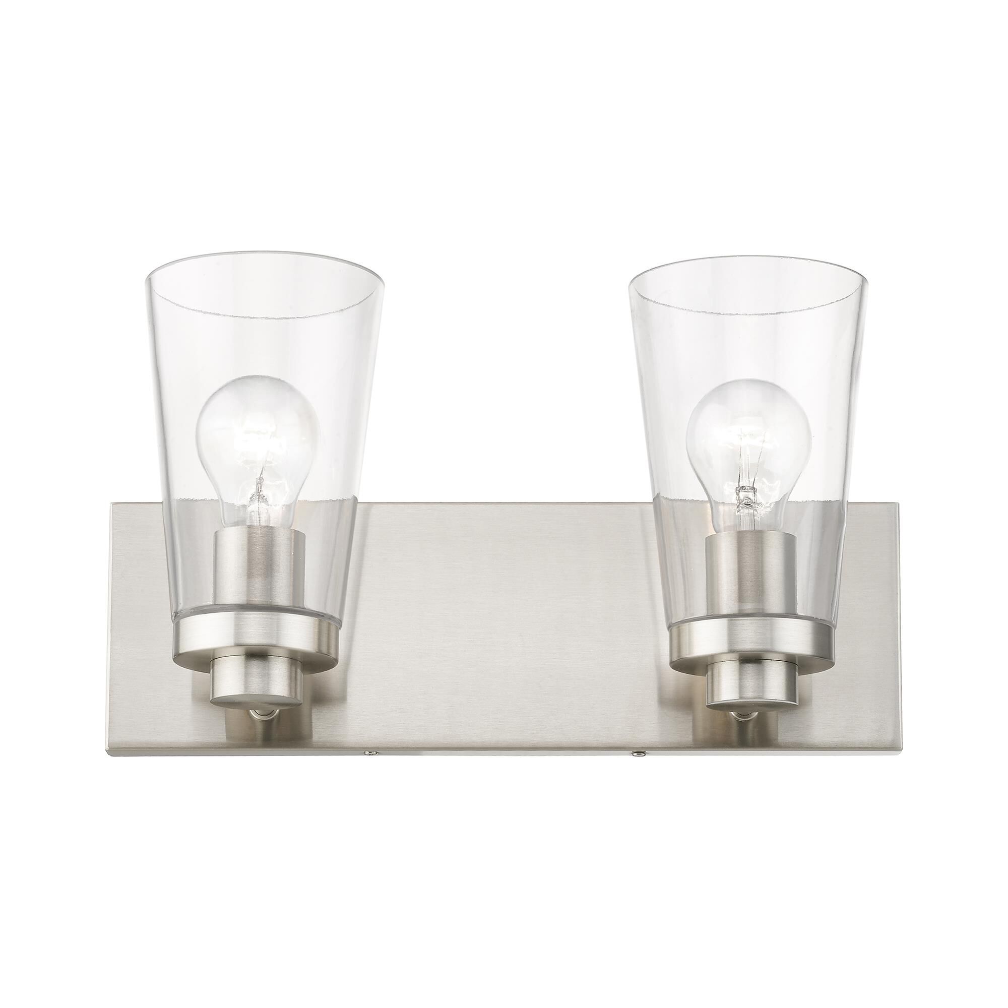 Cityview 14 Inch 2 Light Bath Vanity Light by Livex Lighting