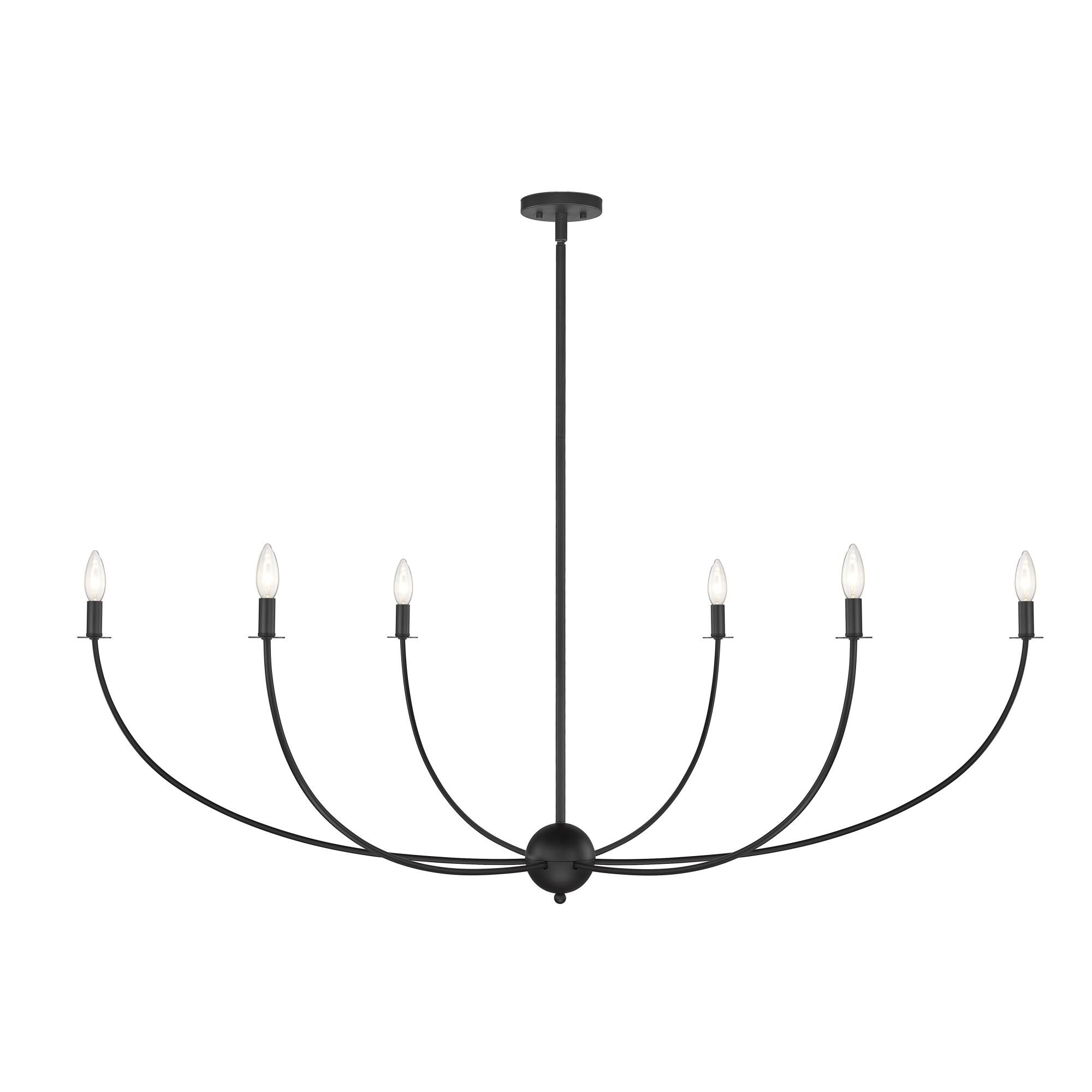 Shannon 62 Inch 6 Light Chandelier by Z-Lite