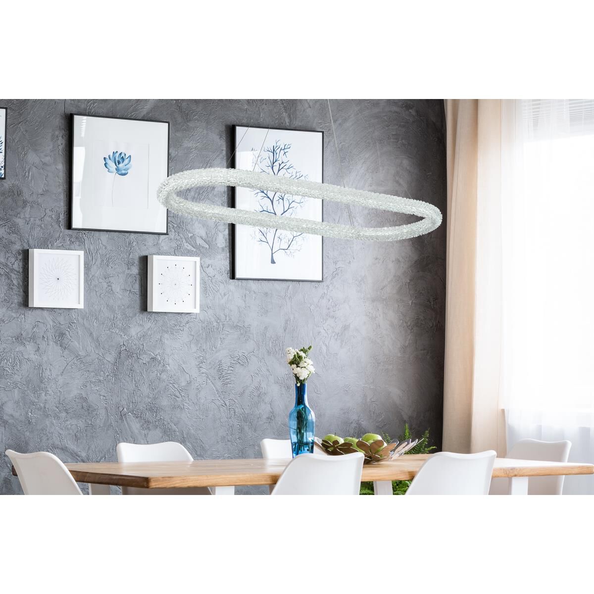 Bowen 51 Inch Linear Suspension Light by Elegant Lighting