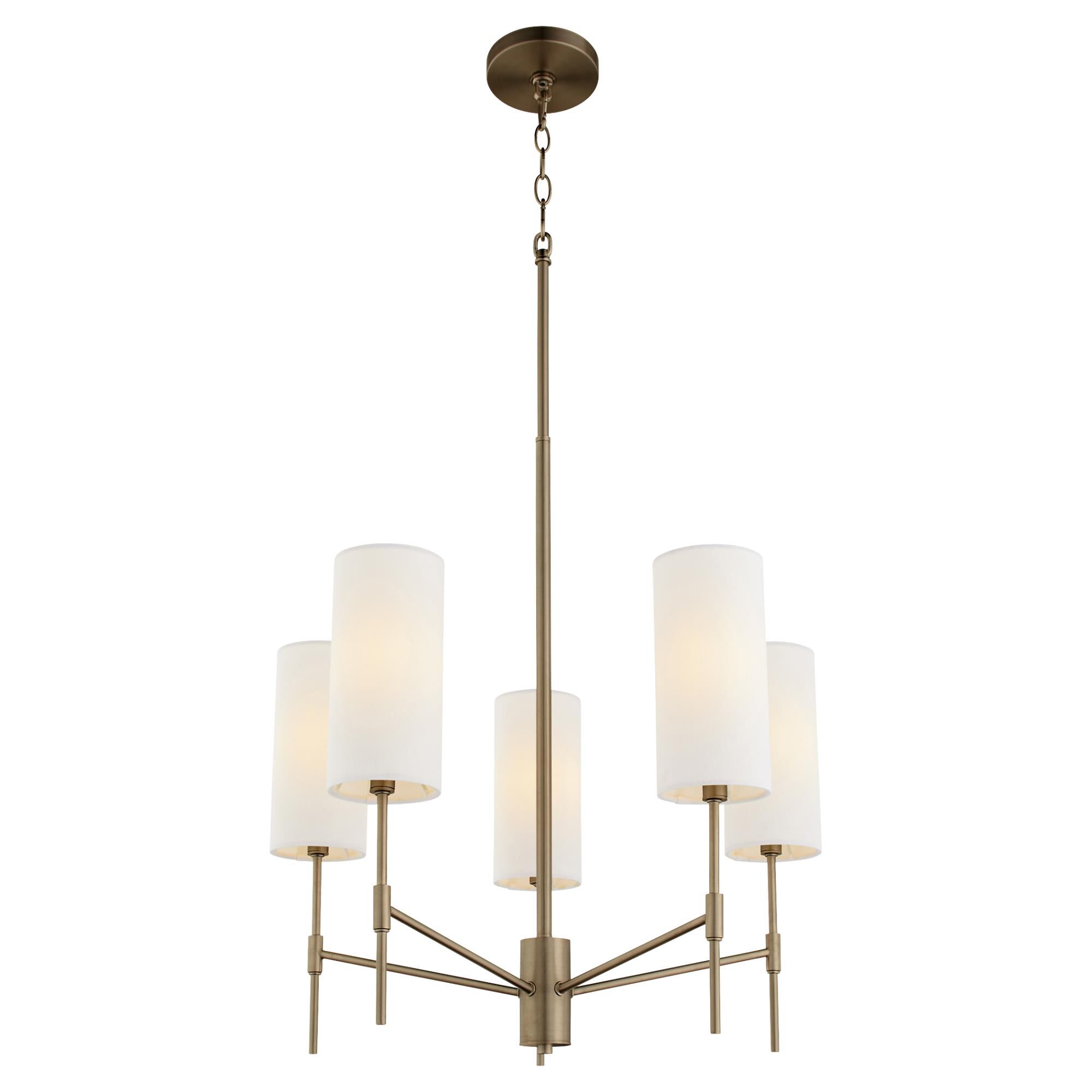 Hamilton 23 Inch 5 Light Chandelier by Quorum International