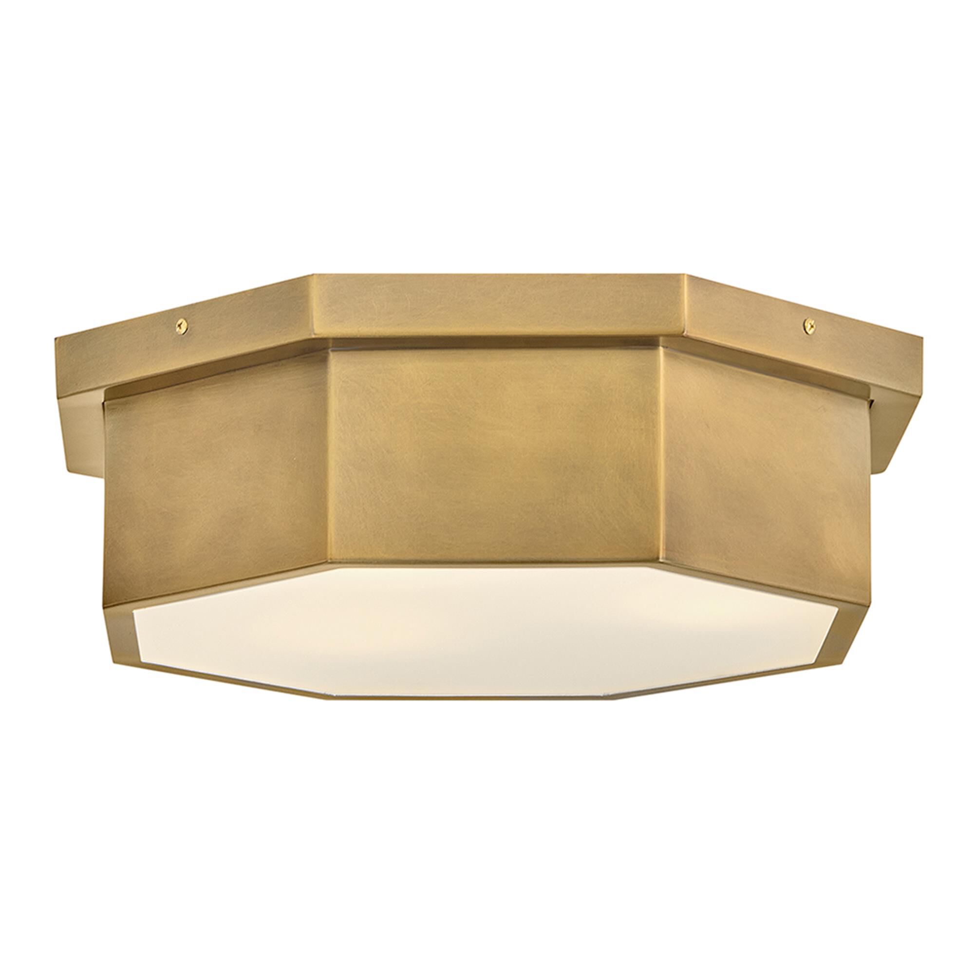 Facet 18 Inch 3 Light Flush Mount,
