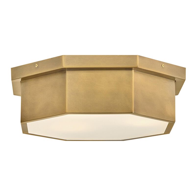 Facet 18 Inch 3 Light Flush Mount by Hinkley