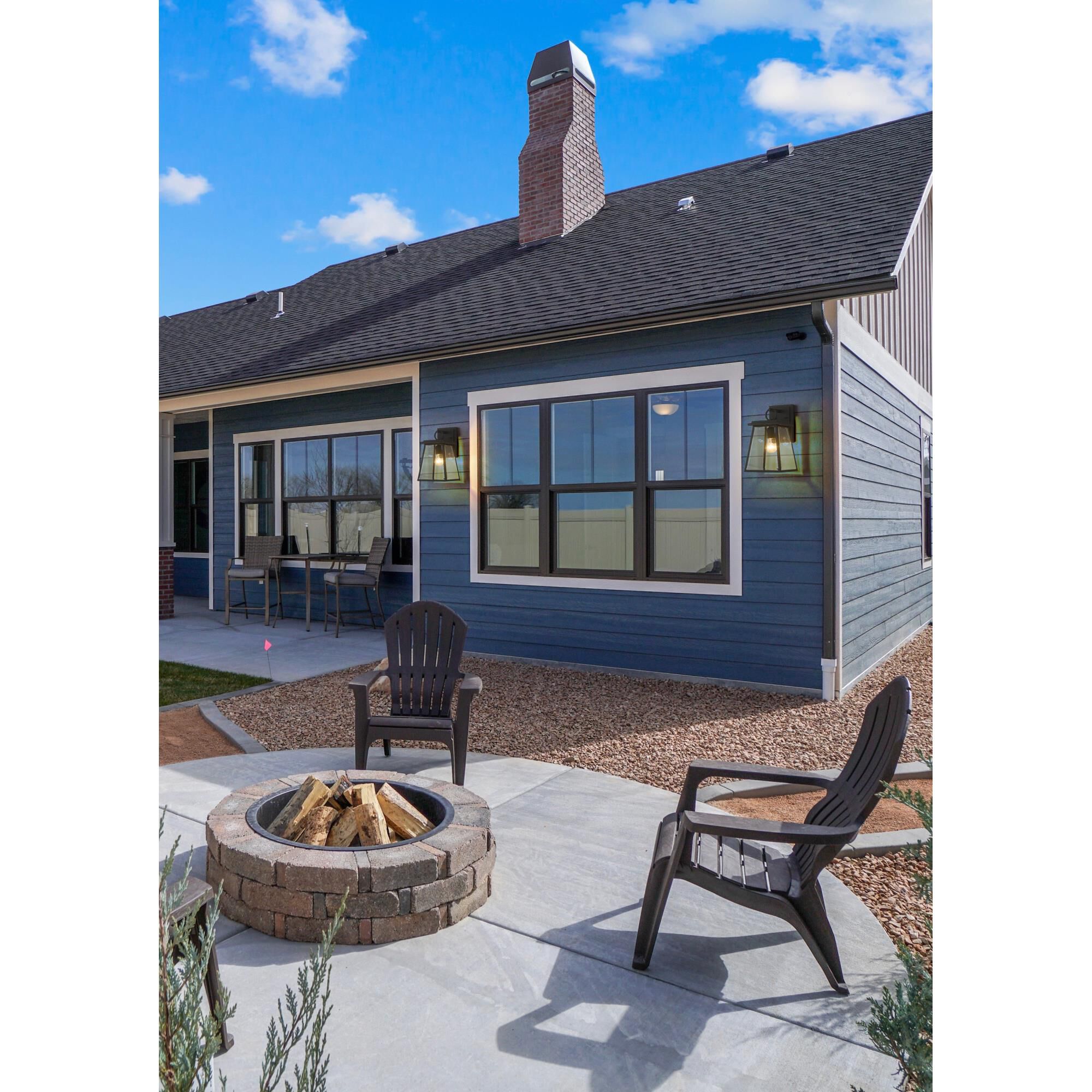 Shown in Black finish and Clear Beveled glass