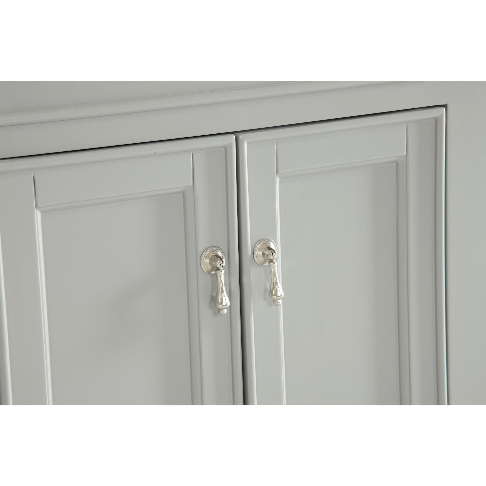 Shown in Light Grey finish