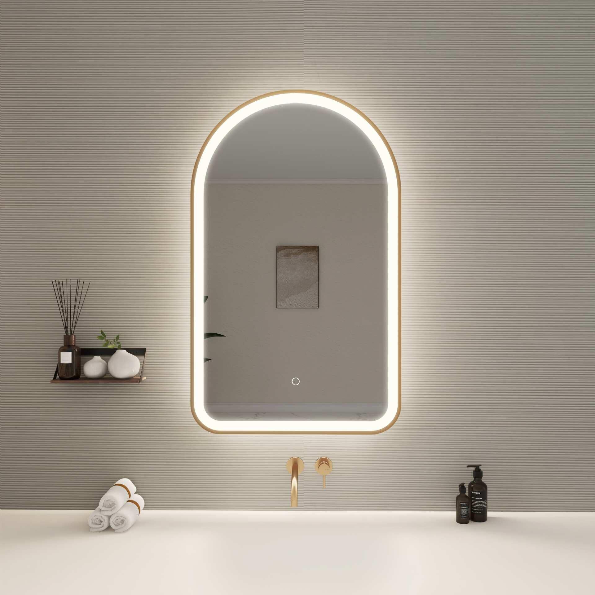 Shown in Satin Gold finish